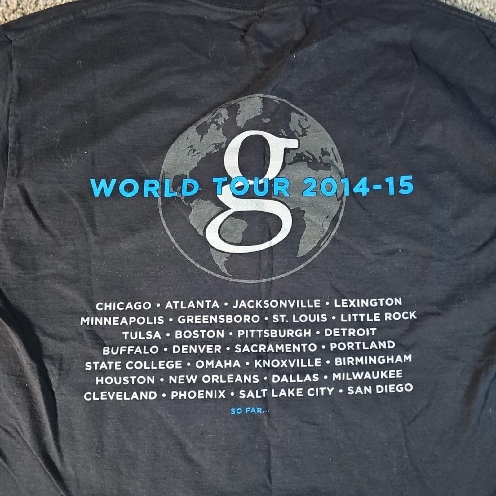 Tornado Mart Garth Brooks World Tour 2014-2015 Tshirt Hanes Beefy L Size US L / EU 52-54 / 3 - 6 Thumbnail
