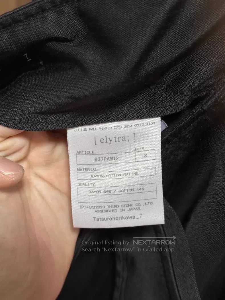 Julius Julius size:3 Blended Fabric Shell Cargo Pants Size US 26 / EU 42 - 4 Thumbnail