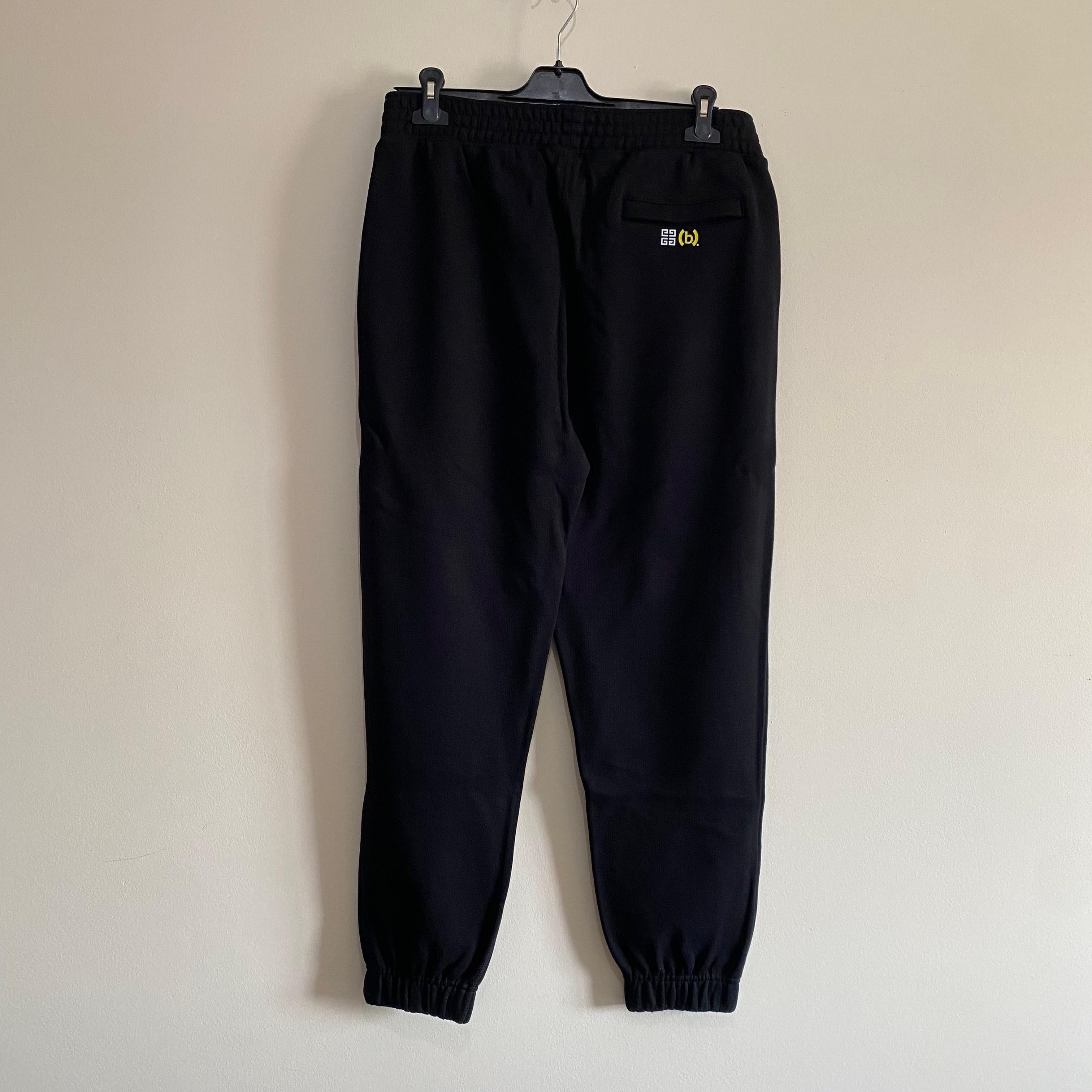 Givenchy × BSTROY Black Purple Logo Slim Sweatpants Size 34" / US 12 / IT 48 - 8 Thumbnail