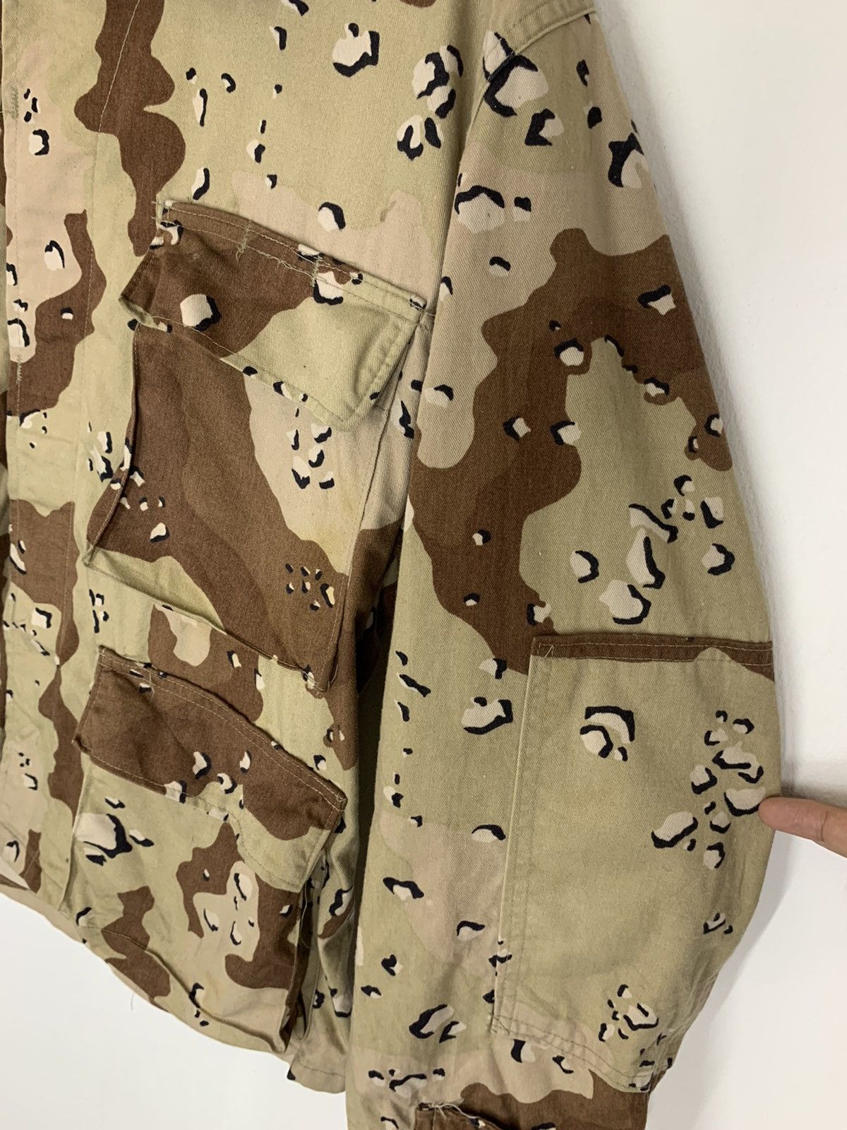 Avirex 80’s US ARMY DESERT CAMO CHOCOLATE CHIP JACKET Size US M / EU 48-50 / 2 - 5 Thumbnail