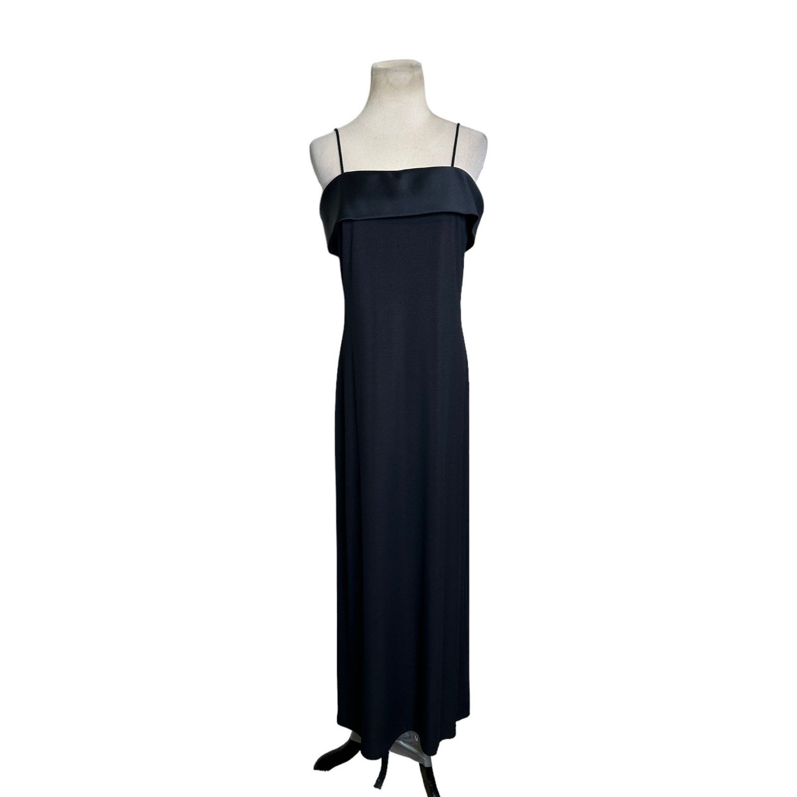 Alex Evenings Alex Evening lay collar long cocktail sheath dress size 10 Size L / US 10 / IT 46 - 11 Thumbnail