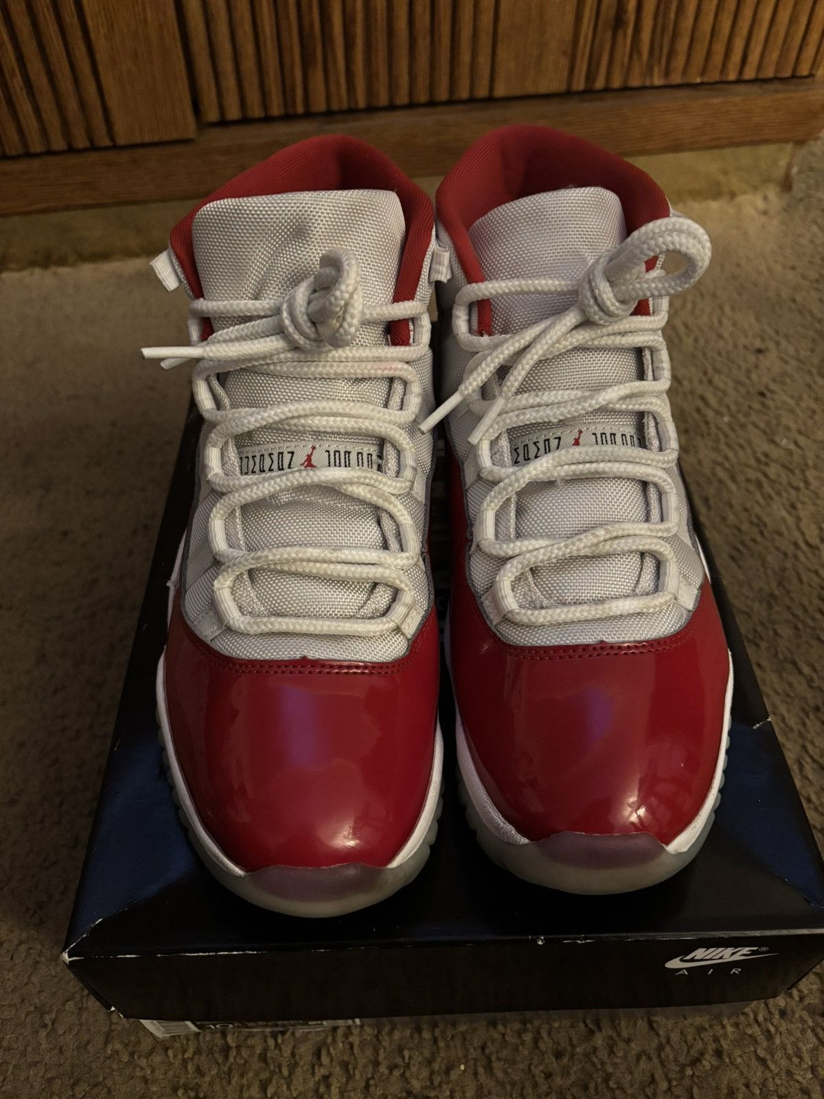 Jordan Brand Jordan 11 “Cherry 2022” Size US 10.5 / EU 43-44 - 1 Thumbnail