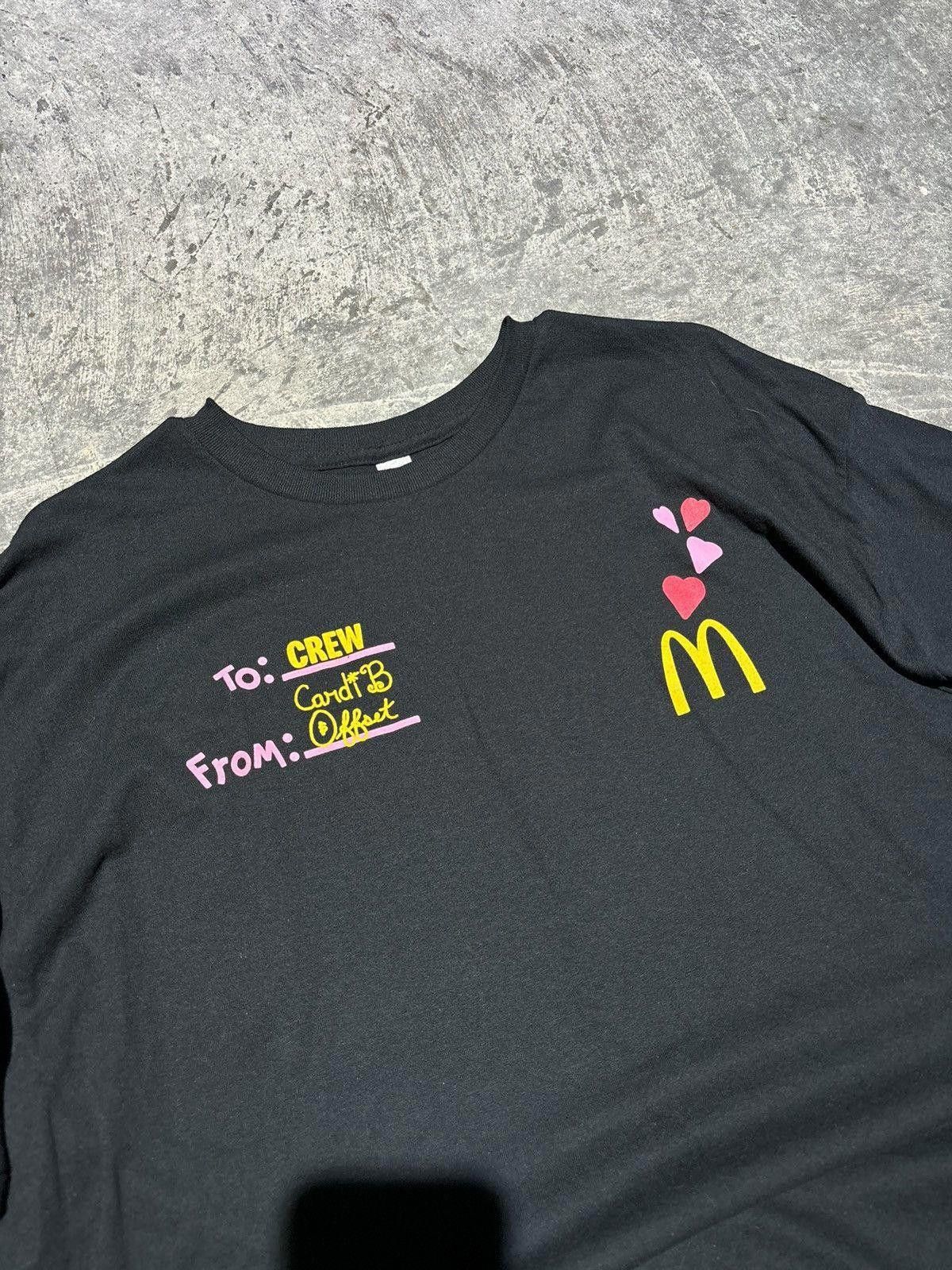 Other [NEW] Cardi B x McDonald’s Staff Tee Size US XL / EU 56 / 4 - 3 Thumbnail