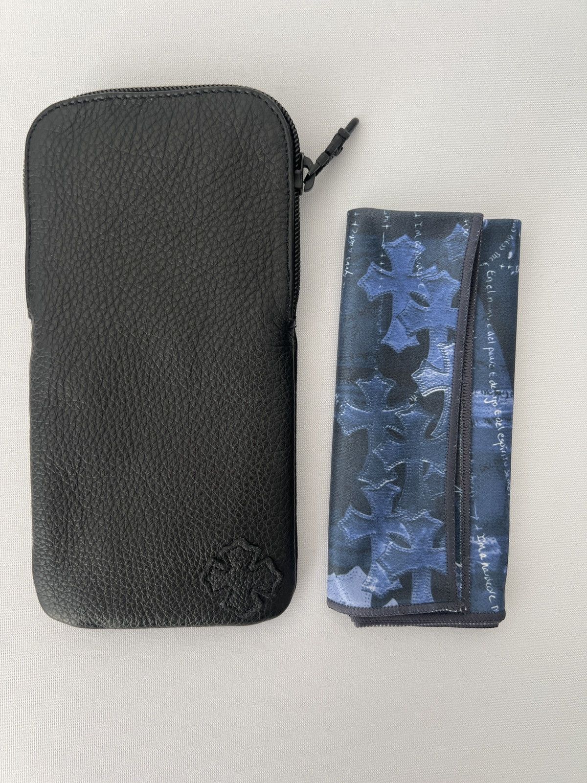Chrome Hearts Chrome Hearts Large Leather Sunglass Case Rare CleaningCloth Size ONE SIZE - 1 Thumbnail