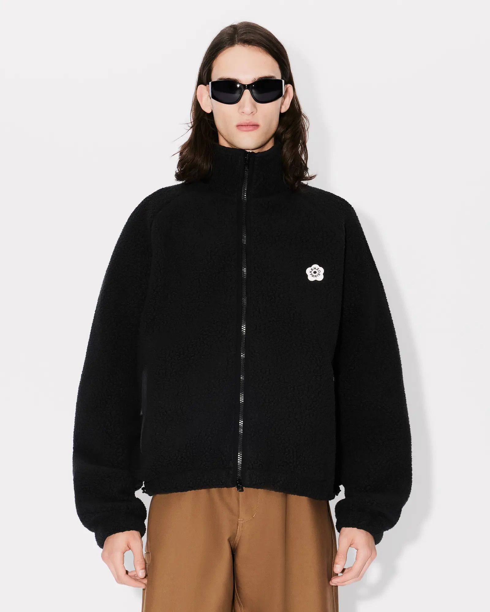 Kenzo o1s22i1n0125 Hi-neck Sweatshirt in Black Size US L / EU 52-54 / 3 - 3 Thumbnail