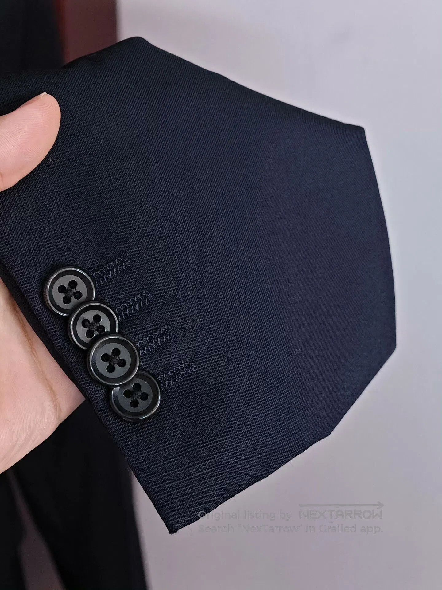 Custom Italian Wool Blend Suit Jacket.