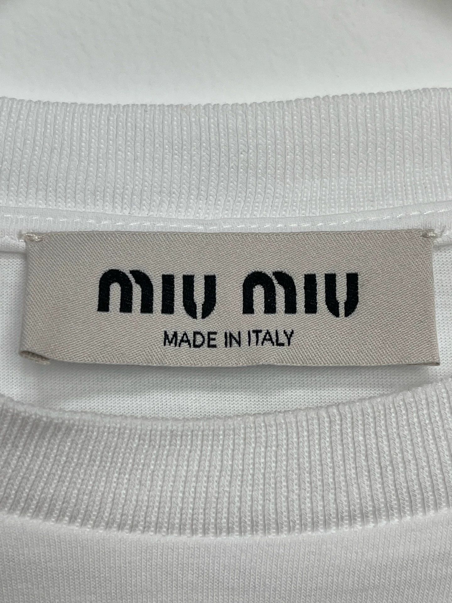 Miu Miu MIU MIU logo patch long sleeve women's Size S / US 4 / IT 40 - 6 Thumbnail