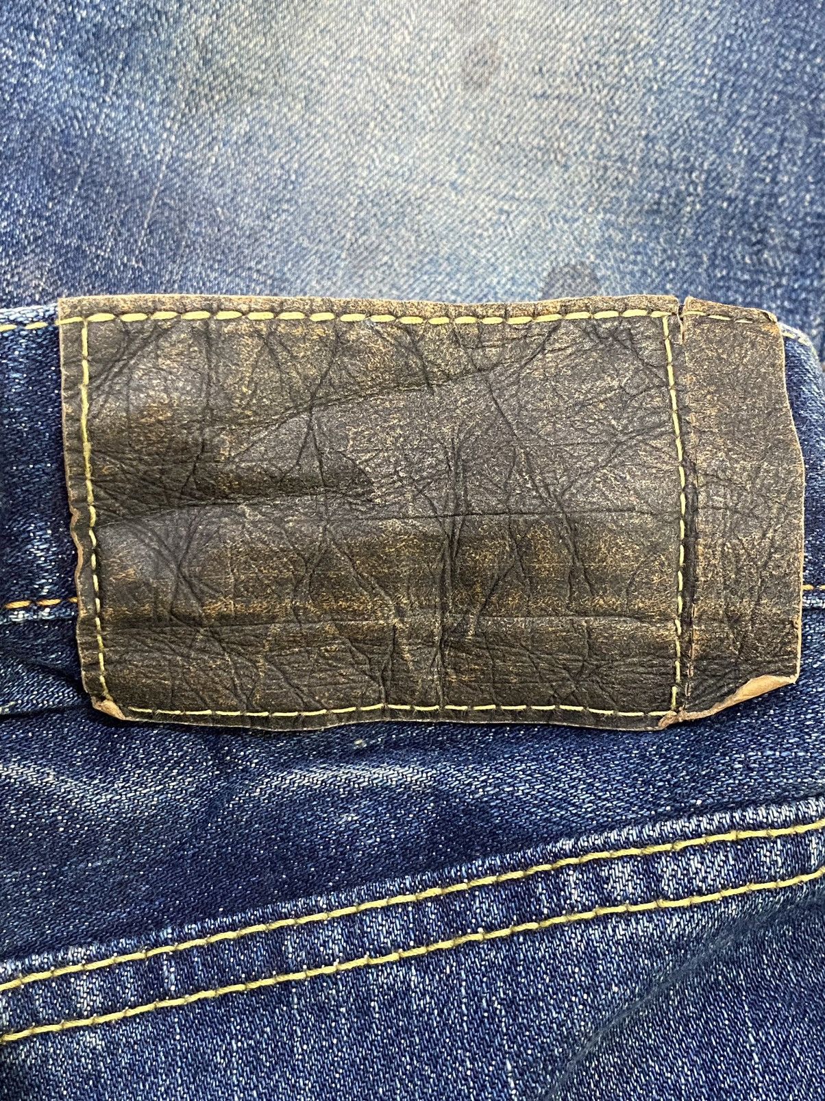 Designer × Japanese Brand Hosu.Atpd Redline Jeans W30” Size US 30 / EU 46 - 20 Thumbnail