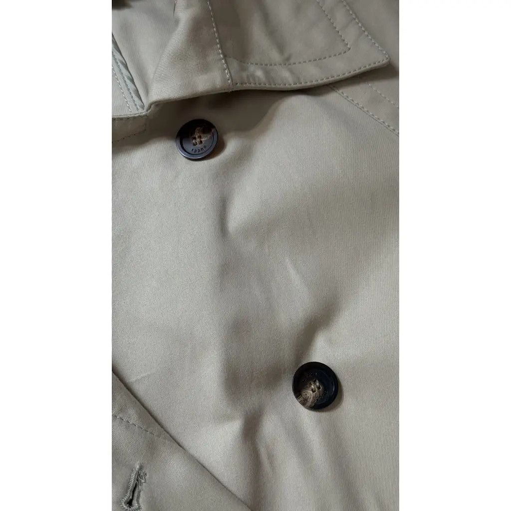Gucci Gucci Beige Cotton Studded Logo Waist Belt Trench Coat IT40 Size S / US 4 / IT 40 - 5 Thumbnail