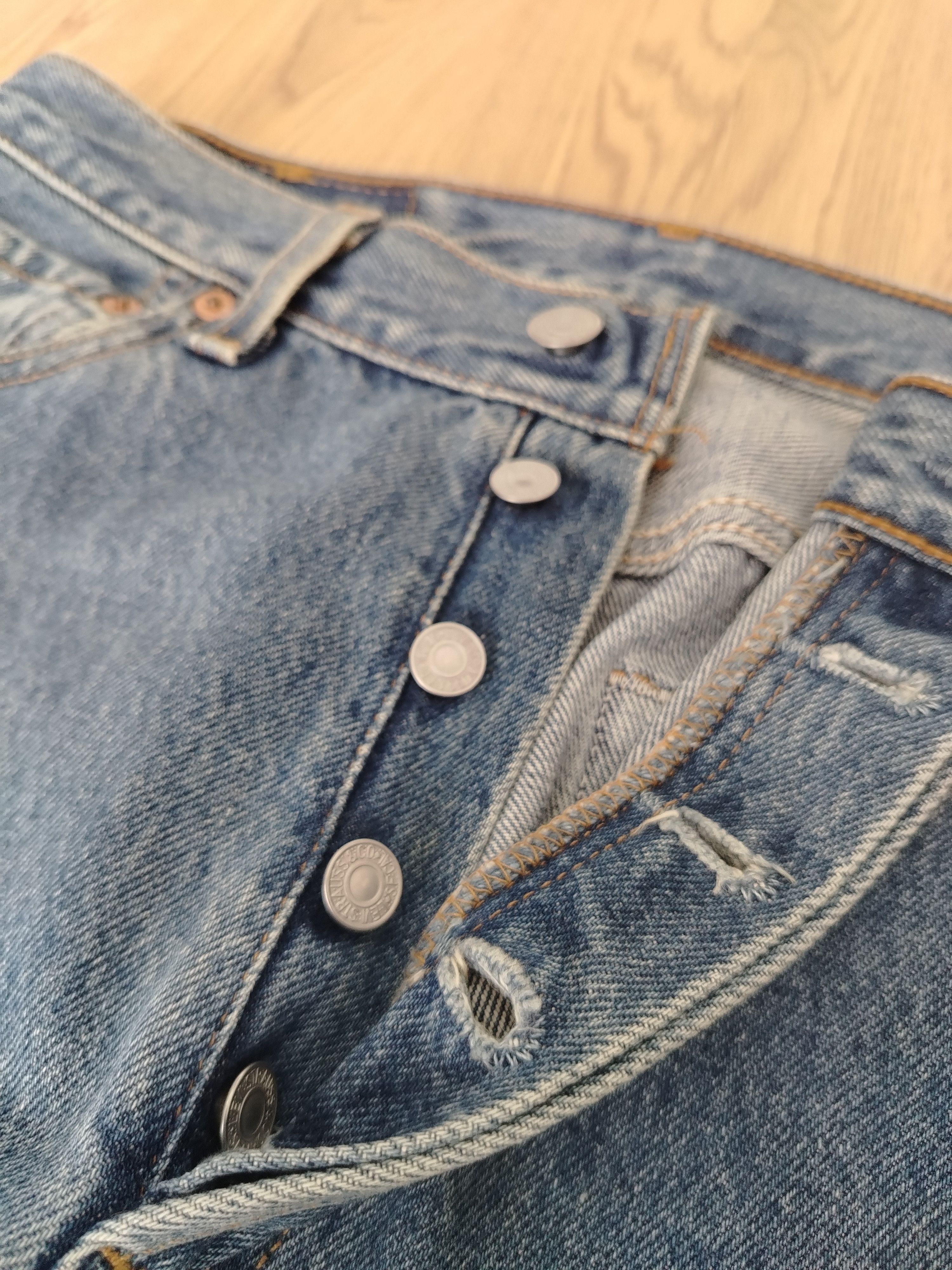 Levi's Levis 501 Vintage Rare Lovers Rock Size US 29 - 5 Thumbnail
