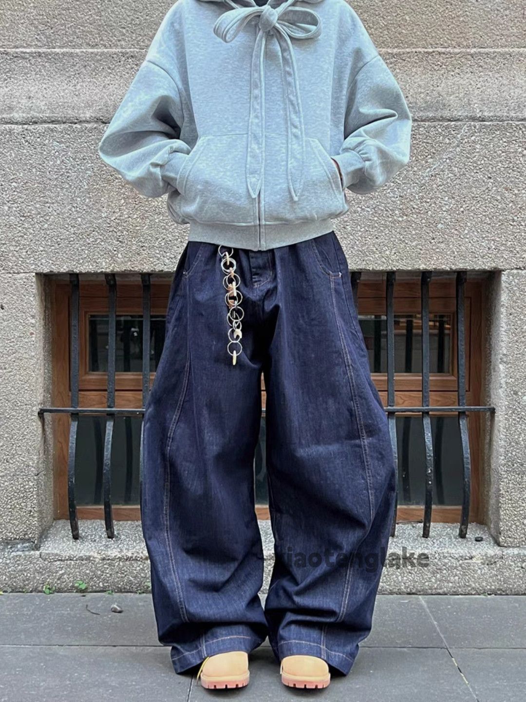 Jean × Vintage utility skate hiphop loose baggy yuppie hiphop jeans Size US 32 / EU 48 - 4 Thumbnail