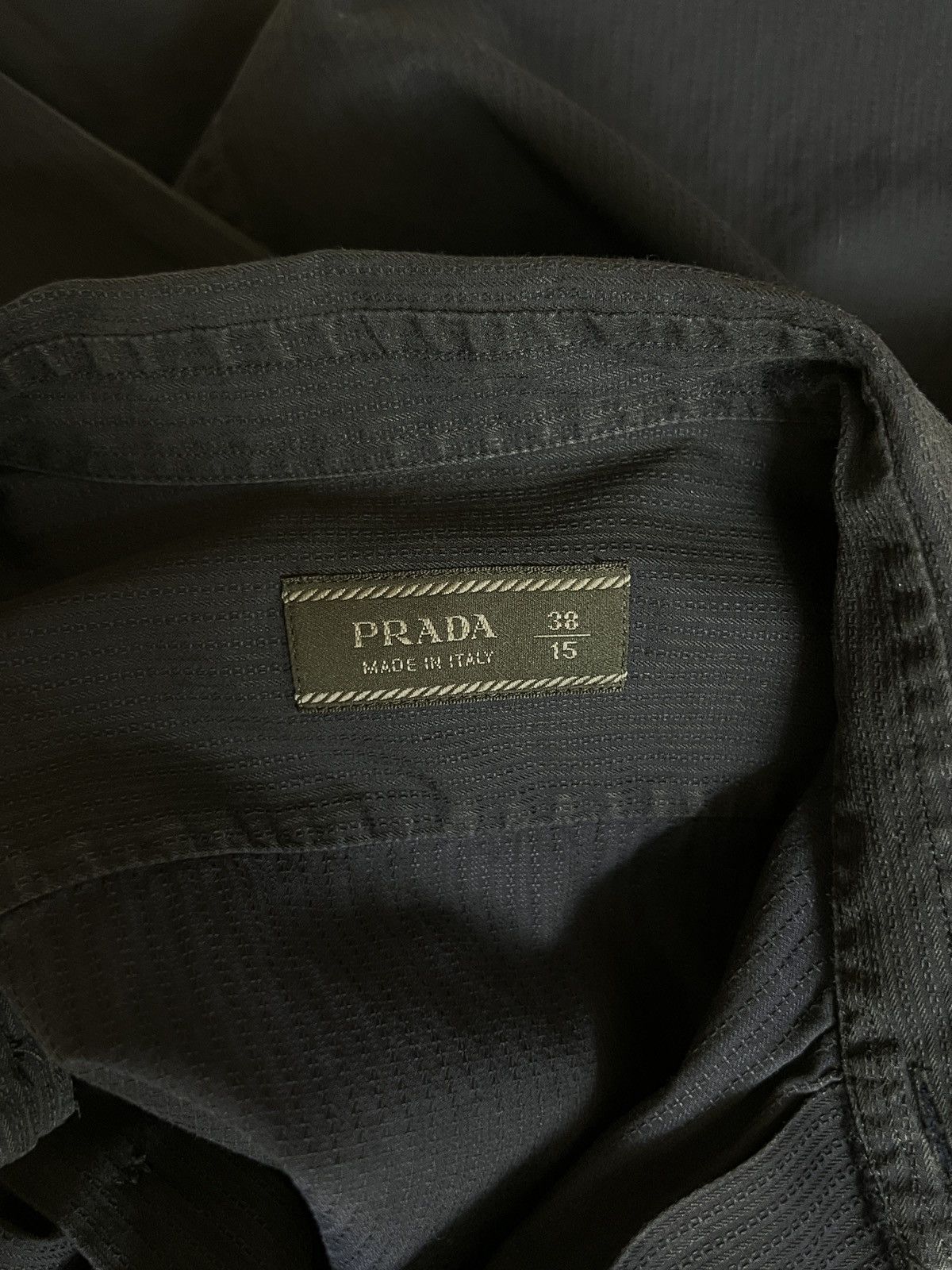 Prada Prada - Dress Shirt Size 38R - 4 Thumbnail