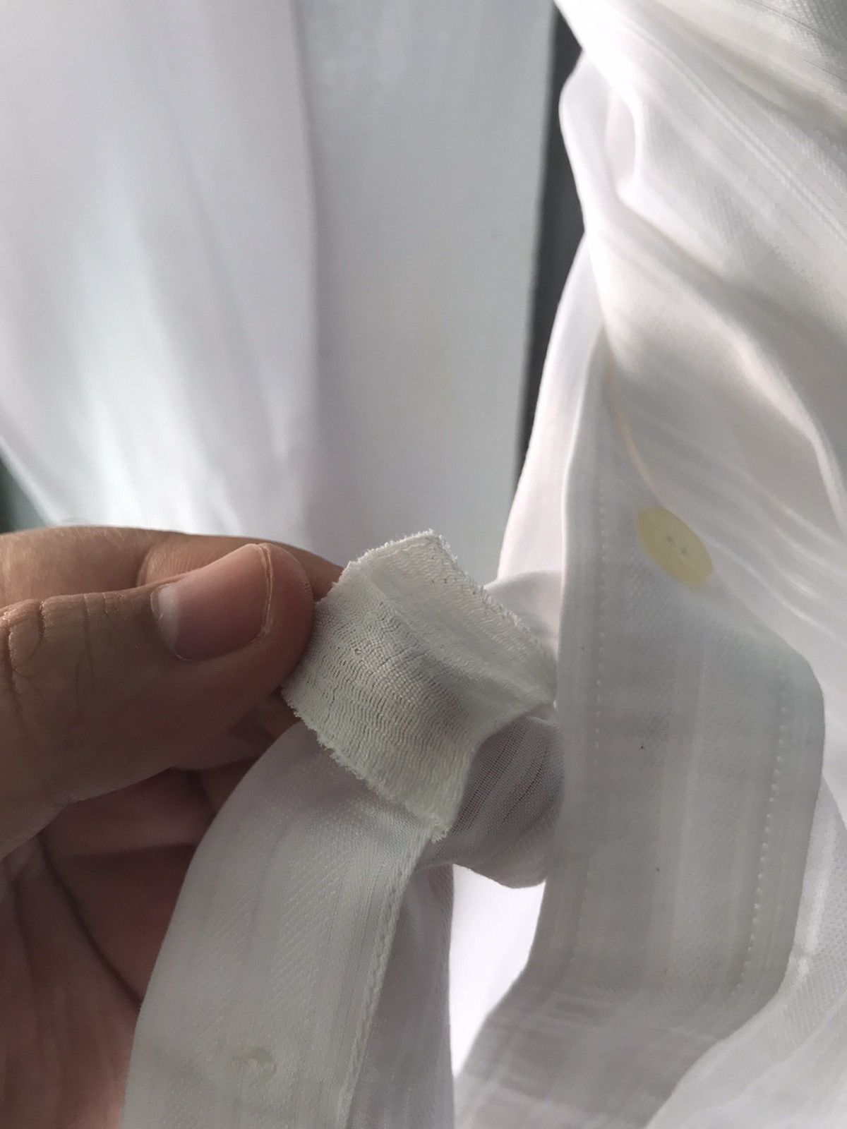 Balenciaga × Vintage Vintage Balenciaga White Casual Shirts Size US M / EU 48-50 / 2 - 9 Thumbnail