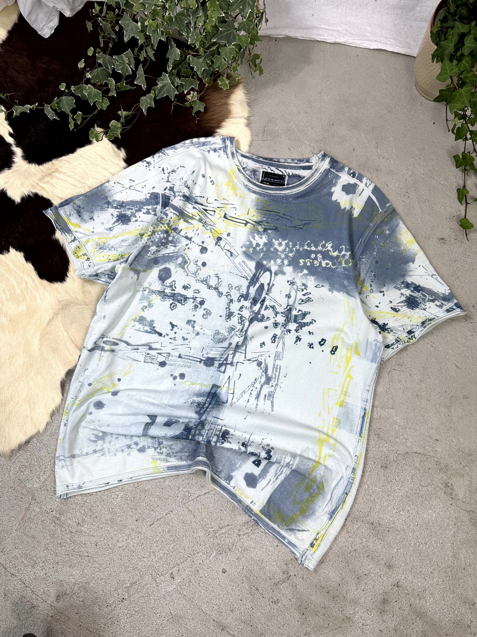 Vintage Rare Fullprint AOP Wild Print Oakley T-shirt