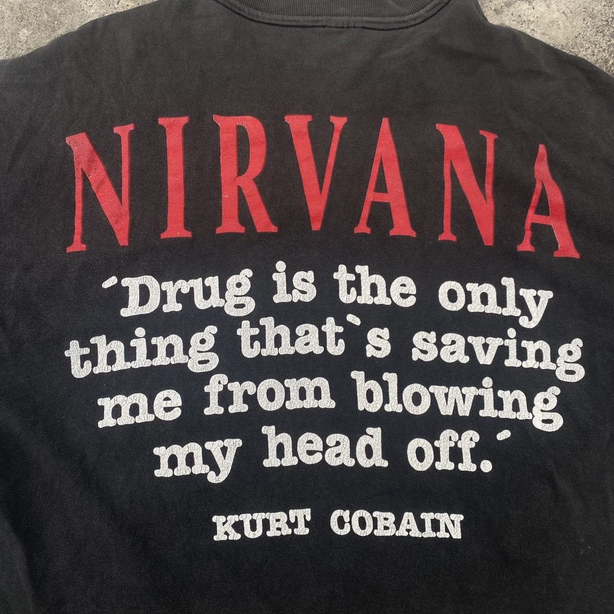 Nirvana Ultra Rare 90s Nirvana Kurt Cobain Memorial Tee Size US XXL / EU 58 / 5 - 3 Thumbnail