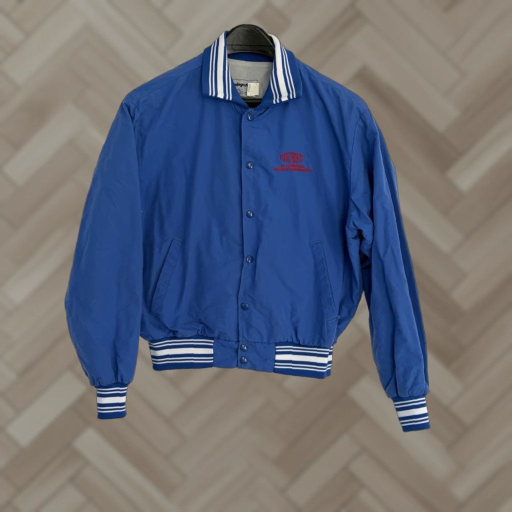 Vintage VINTAGE Swingster All American Tennis Championship Jacket Shirt? Size US L / EU 52-54 / 3 - 1 Thumbnail