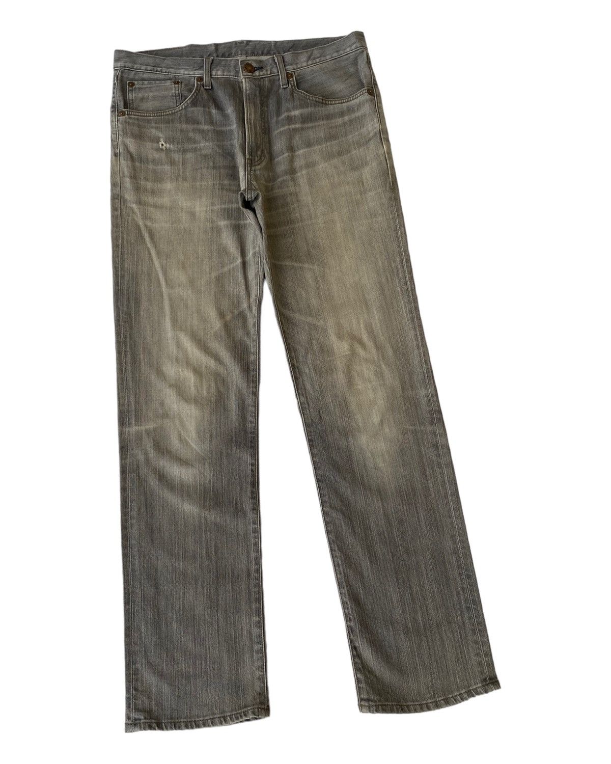 Edwin FADED DISTRESSED DENIM BAGGY EDWIN JAPAN UNDERCOVER STYLE Size US 36 / EU 52 - 5 Thumbnail