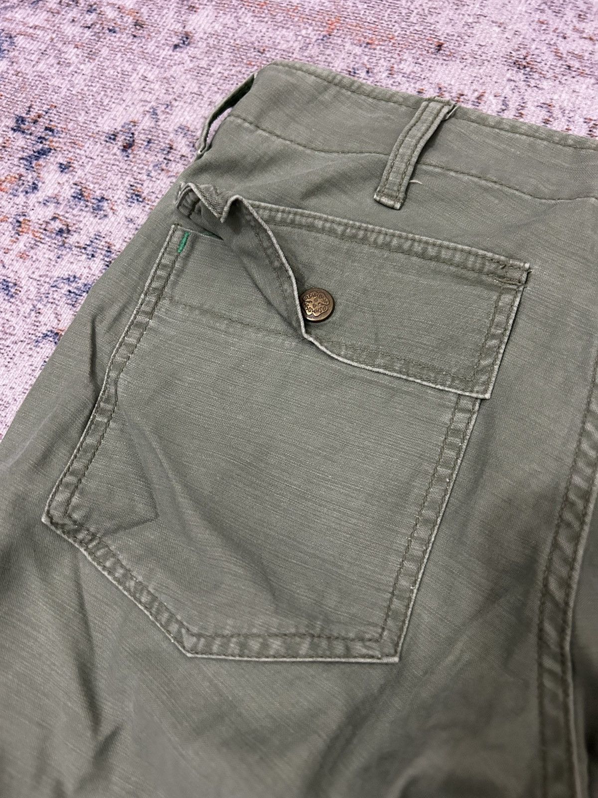Oshkosh Oshkosh Japan Fatigue Army Pants Size US 28 / EU 44 - 10 Thumbnail