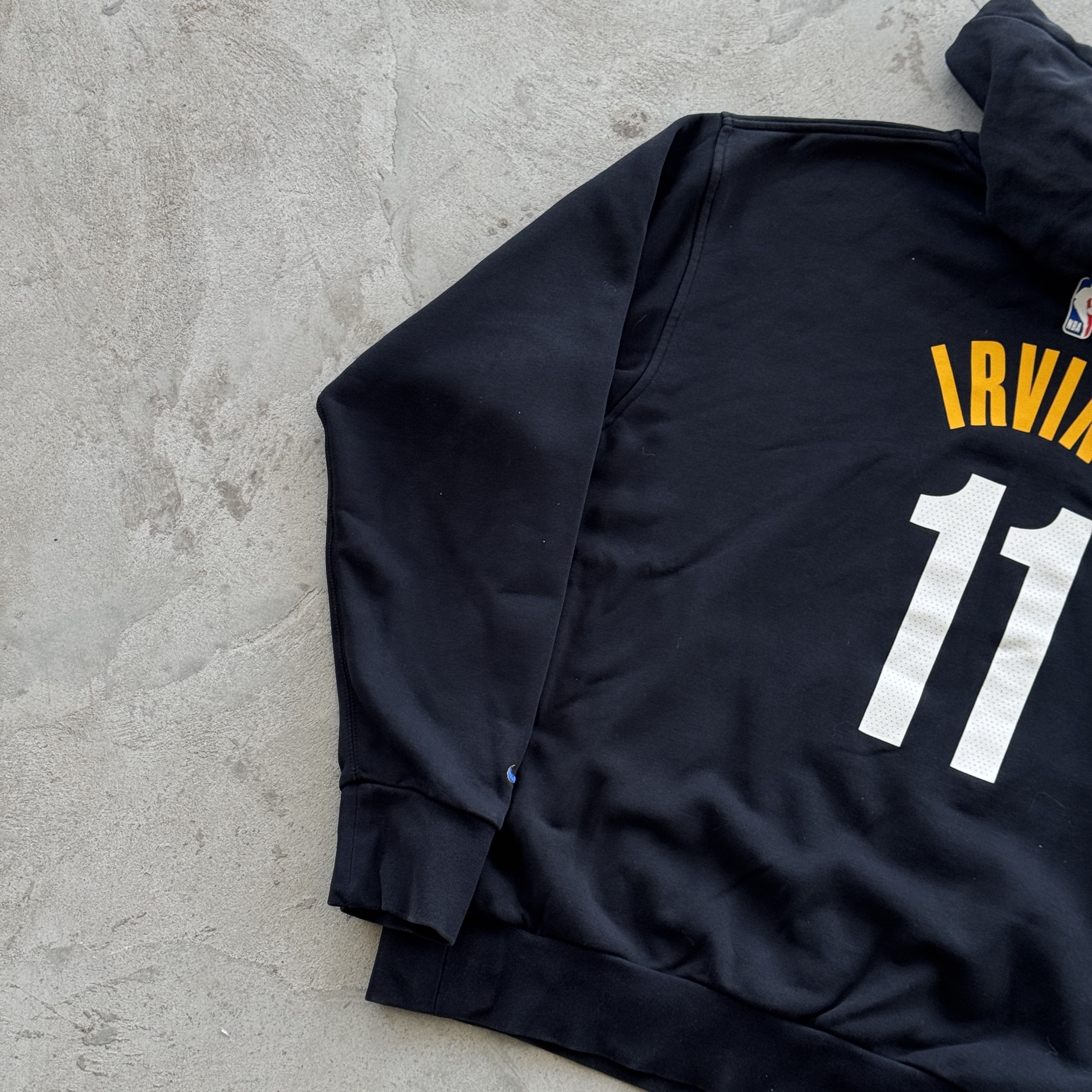 Nike Nike NBA Brooklyn Nets Kyrie Irving 11 Hoodie Black Large Size US L / EU 52-54 / 3 - 7 Thumbnail