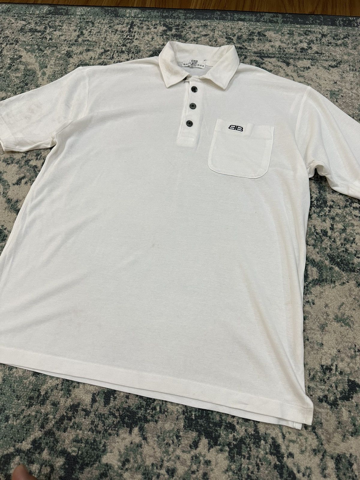Balenciaga Vintage Balenciaga Sport Polo Shirt Size US M / EU 48-50 / 2 - 3 Thumbnail