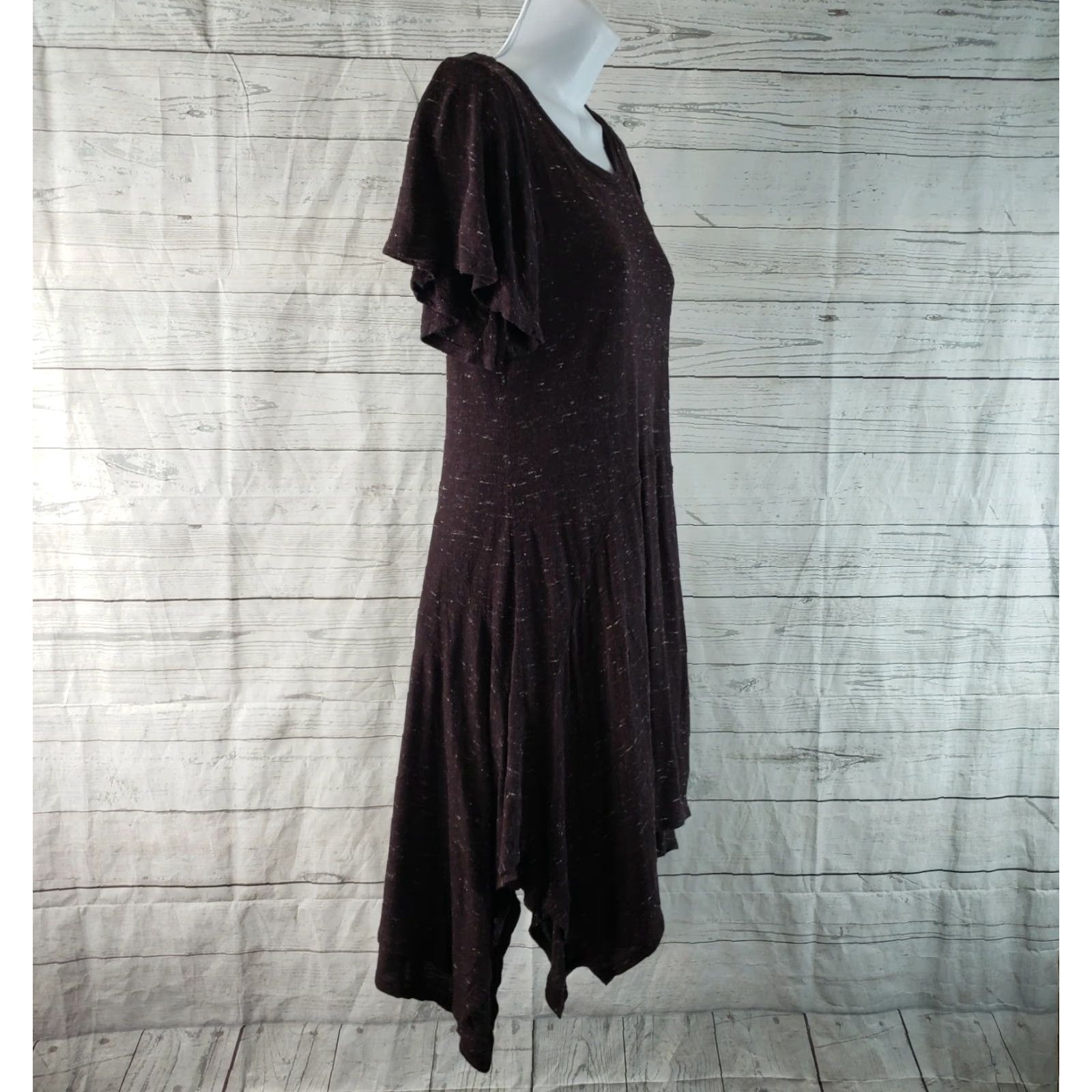 Vintage Dolan Left Coast Collection Womens Melanie Dress Petite Small Plum T-Shirt Dress PS Petite Small Dolan Womens Menus? Size S / US 4 / IT 40 - 3 Thumbnail
