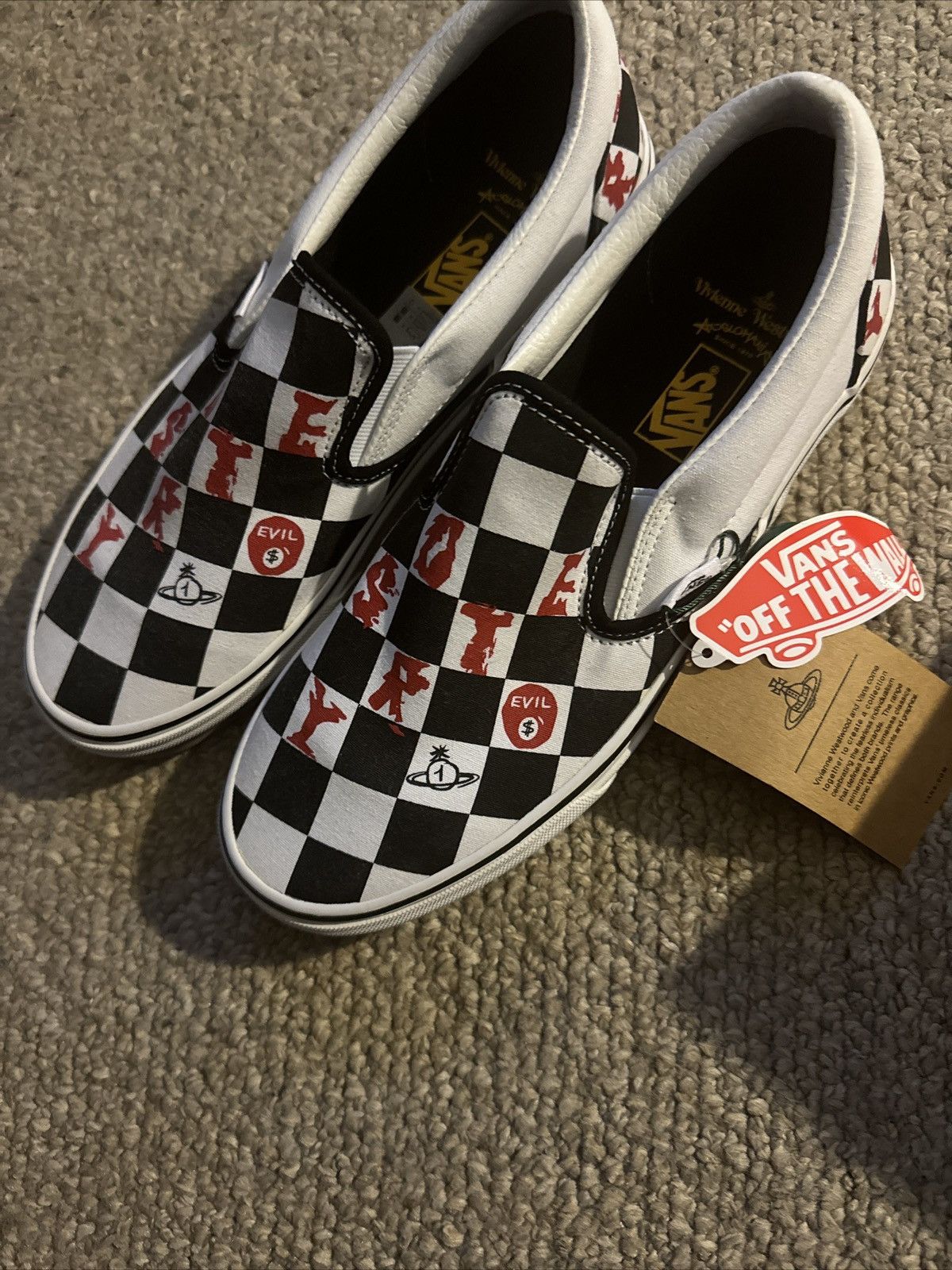 Vans Vivienne Westwood Anglomania Checkerboard | Grailed