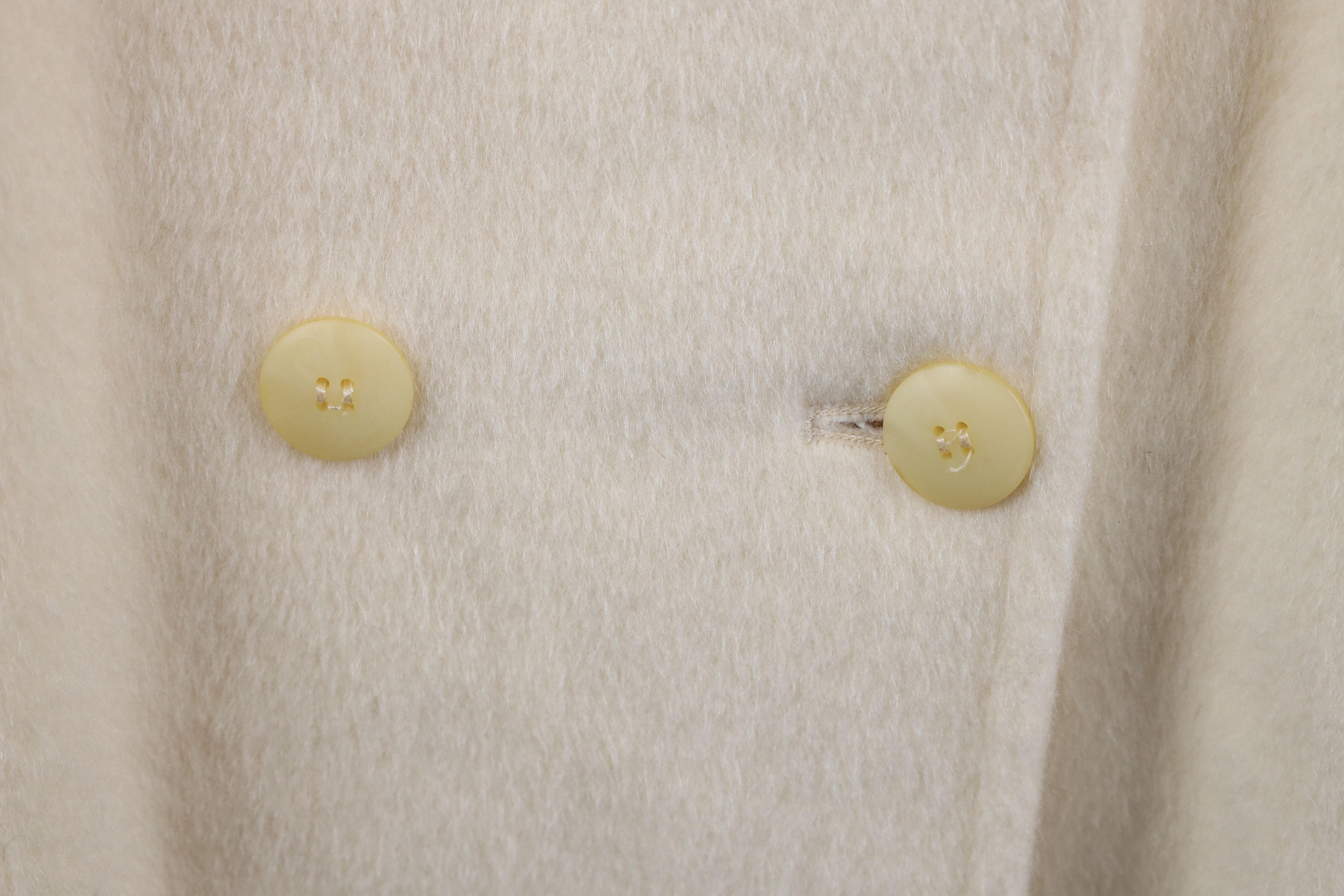 Pendleton × Vintage Vintage 70s Pendleton Wool Trench Coat Jacket Cream USA Size L / US 10 / IT 46 - 5 Thumbnail