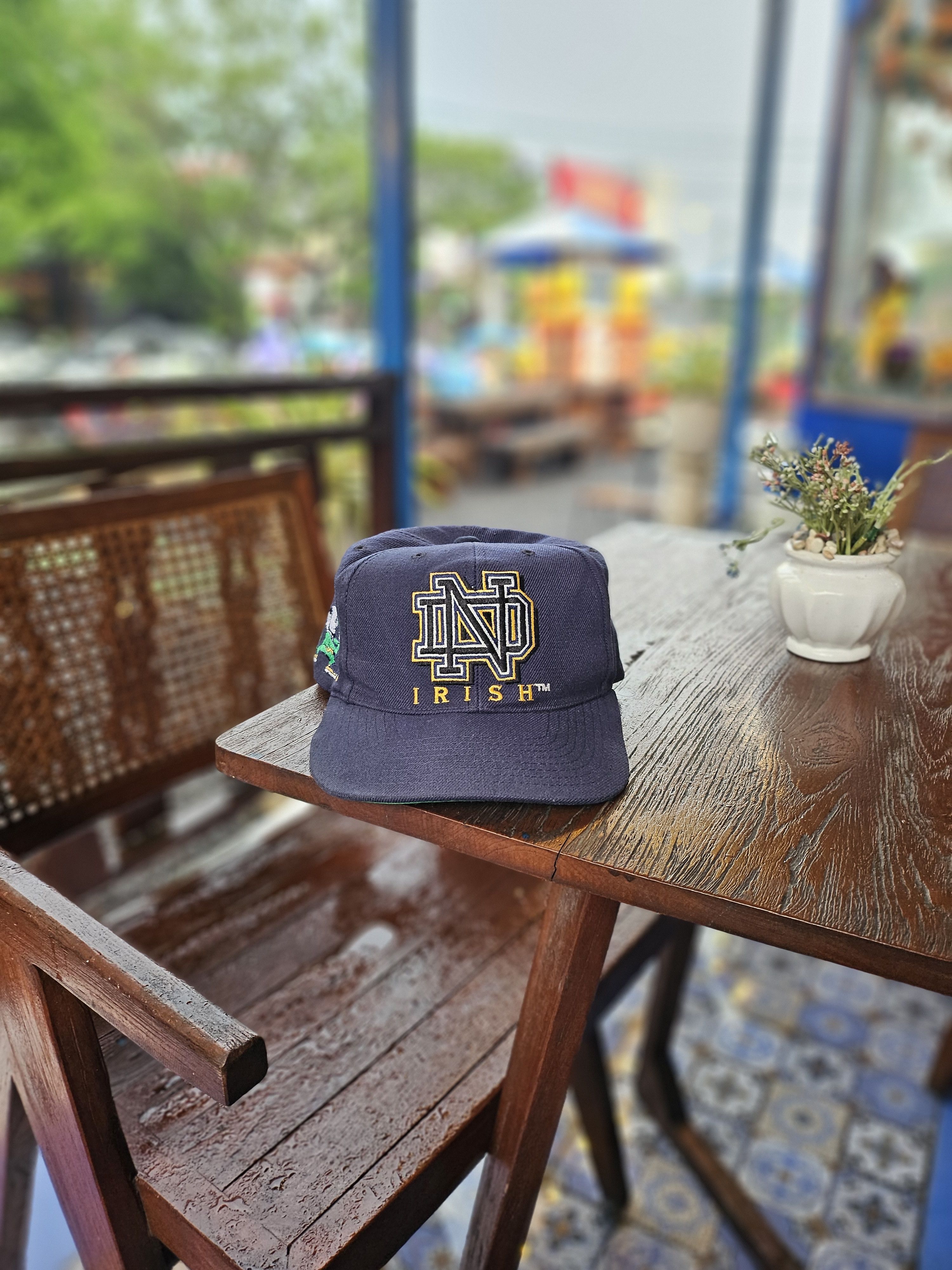 Vintage Notre Dame Fighting Irish 90's Vintage Hat Size ONE SIZE - 1 Thumbnail