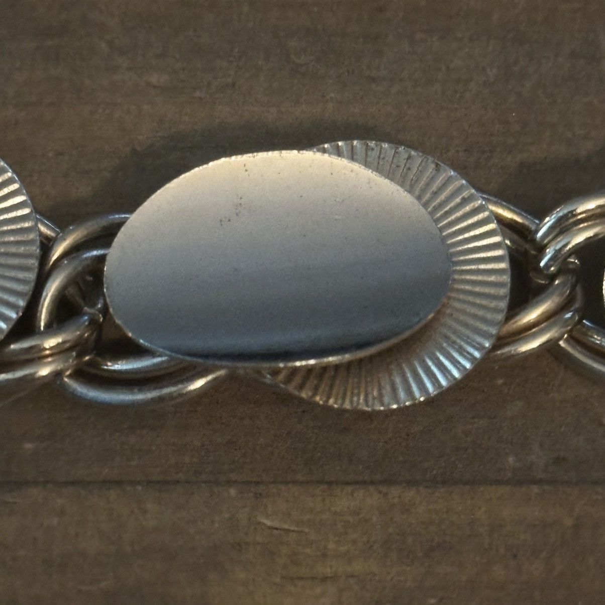 Vintage Vintage overlapping links choker necklace Size ONE SIZE - 5 Thumbnail