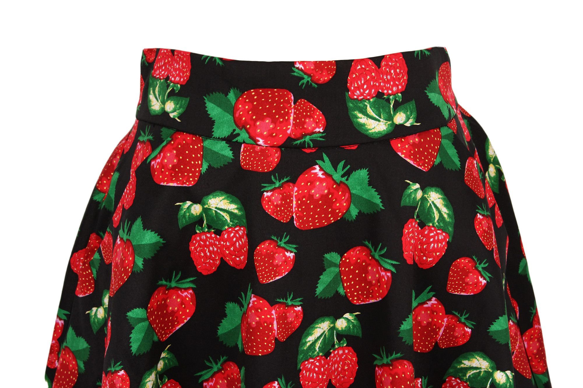 Other VIntage Retro Style Print Casual Circle Skirts Size 28" / US 6 / IT 42 - 2 Thumbnail