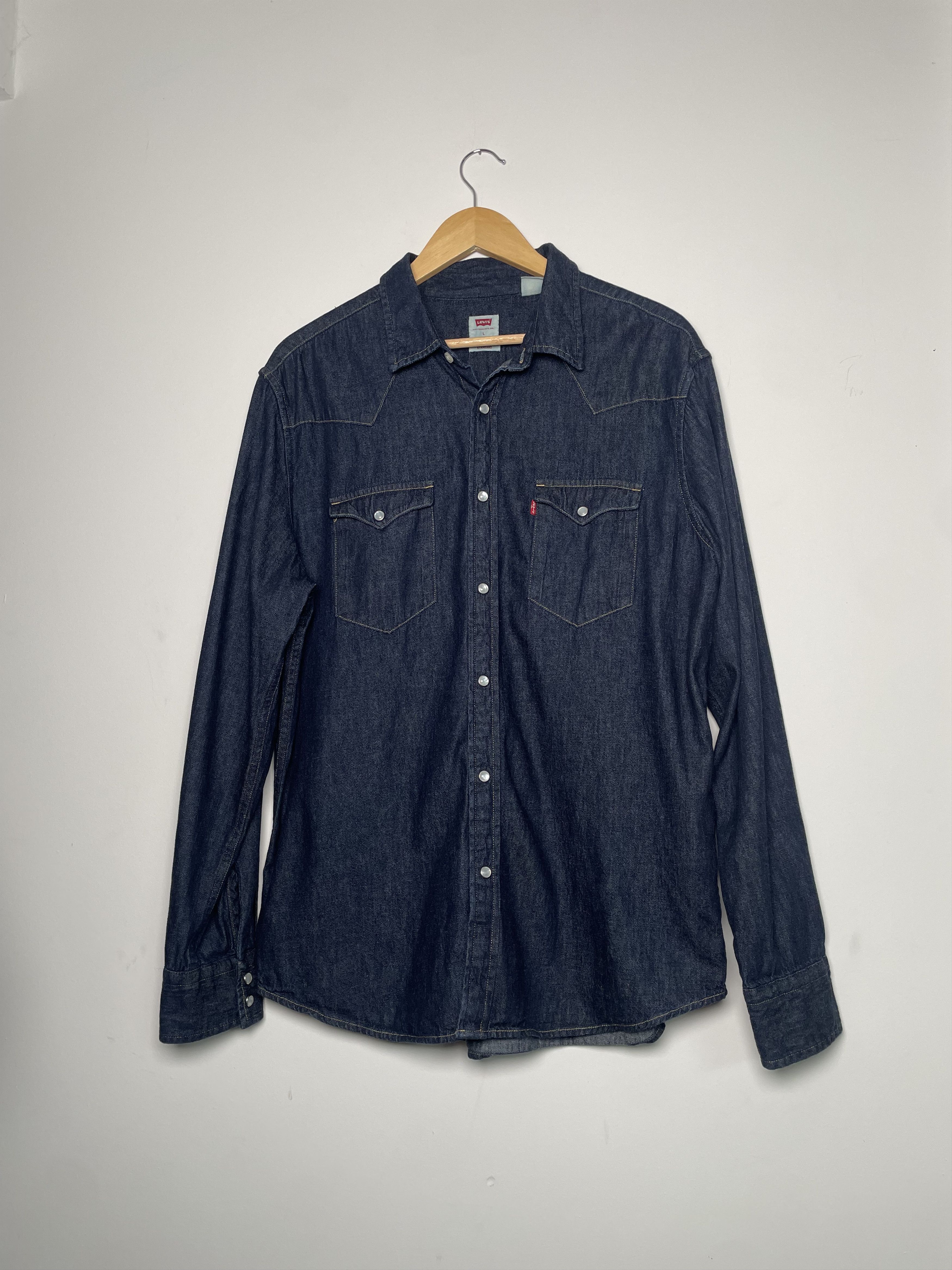 Levi's Levi’s San Francisco Denim Western Shirt L Snap Pearl Size US L / EU 52-54 / 3 - 1 Thumbnail
