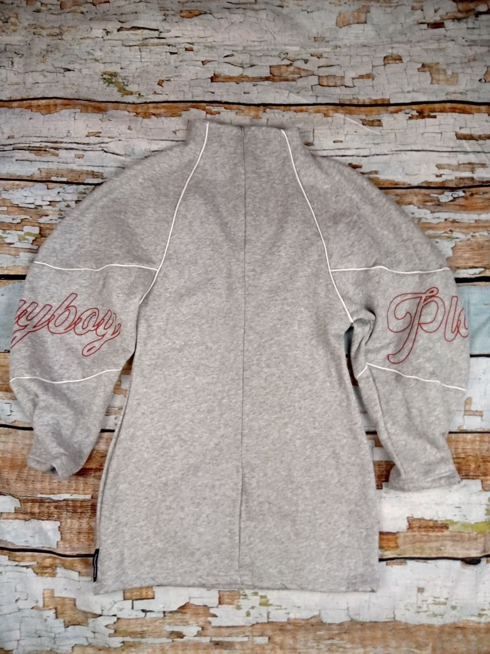 Playboy Missguided x Playboy Panel Balloon Sleeves Sweat Dress Size M / US 6-8 / IT 42-44 - 8 Thumbnail