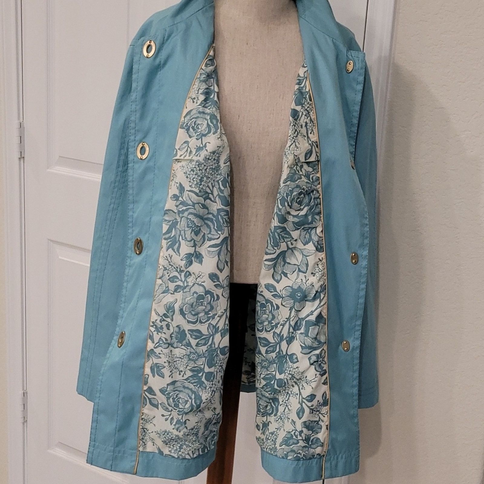 Isaac Mizrahi Isaac Mizrahi Live Rain Repellent Jacket Size XL / US 12-14 / IT 48-50 - 9 Thumbnail
