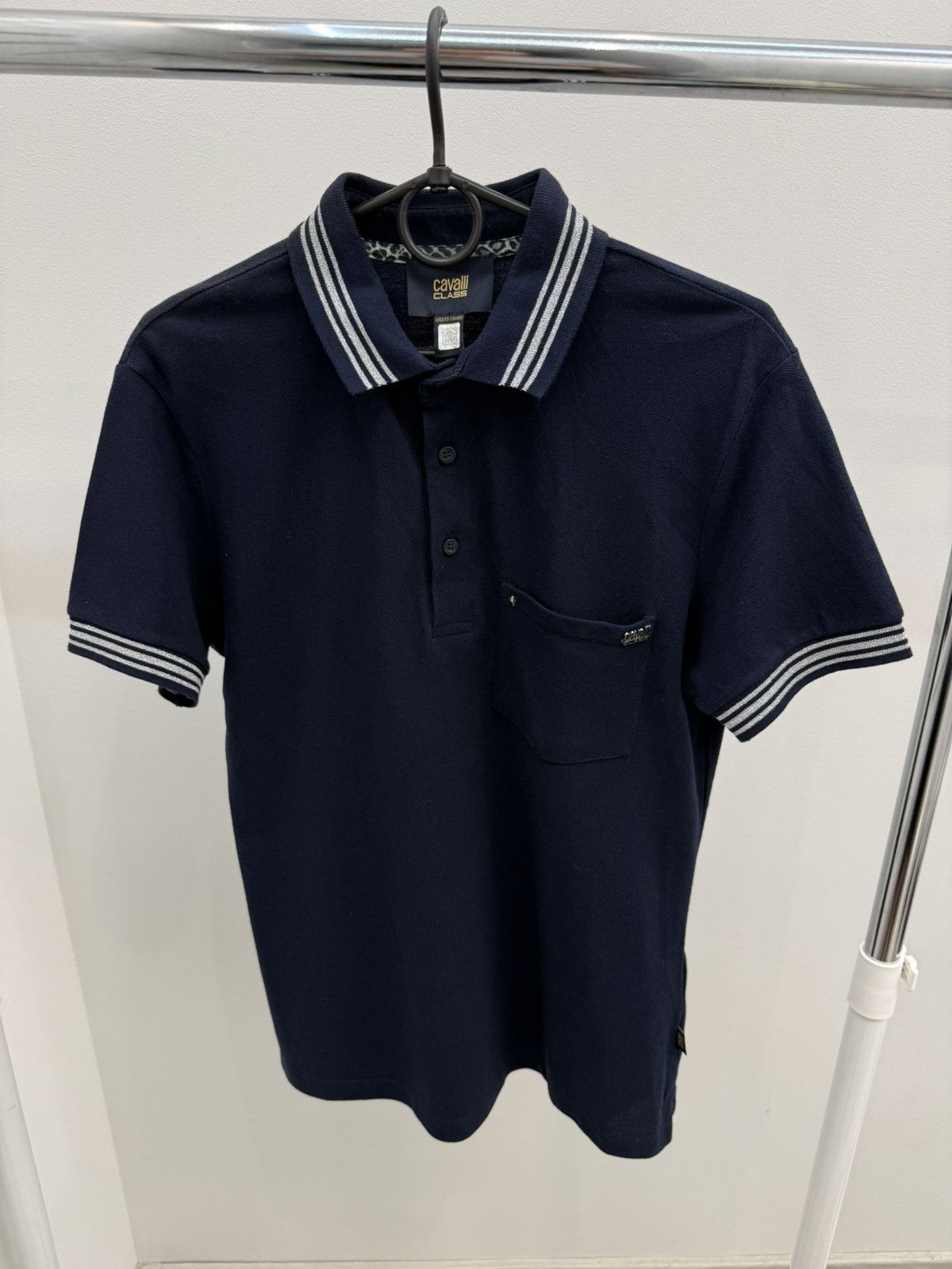 Just Cavalli Just Cavalli Class Cotton Polo Shirt Size US S / EU 44-46 / 1 - 1 Thumbnail