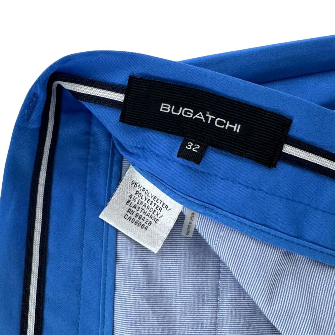 BUGATCHI NEW Bugatchi Blue Performance Stretch Golf Pants 32 Size US 32 / EU 48 - 3 Thumbnail