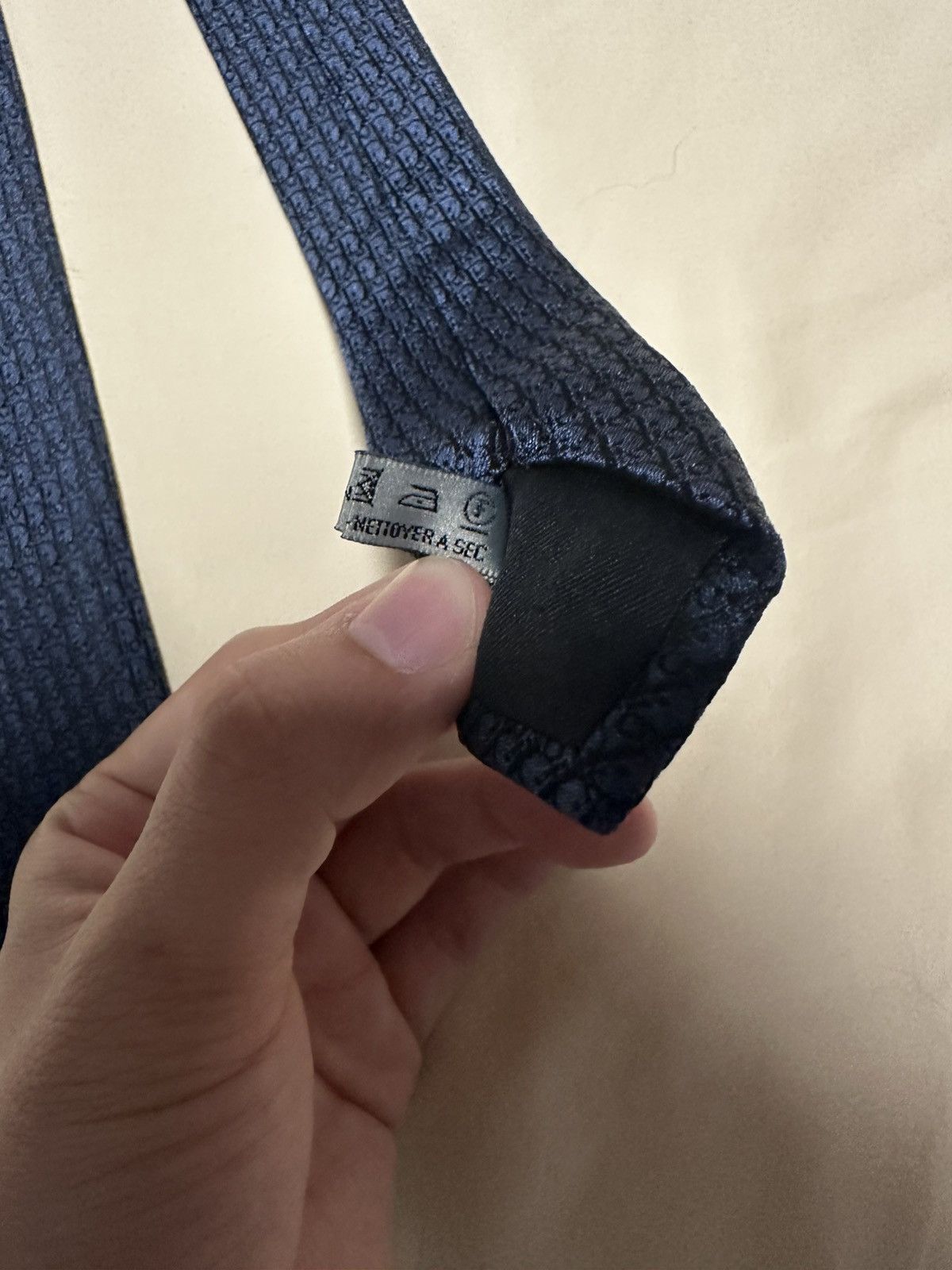 Christian Dior Monsieur Dior SS22 Silk Oblique Tie Size ONE SIZE - 4 Thumbnail