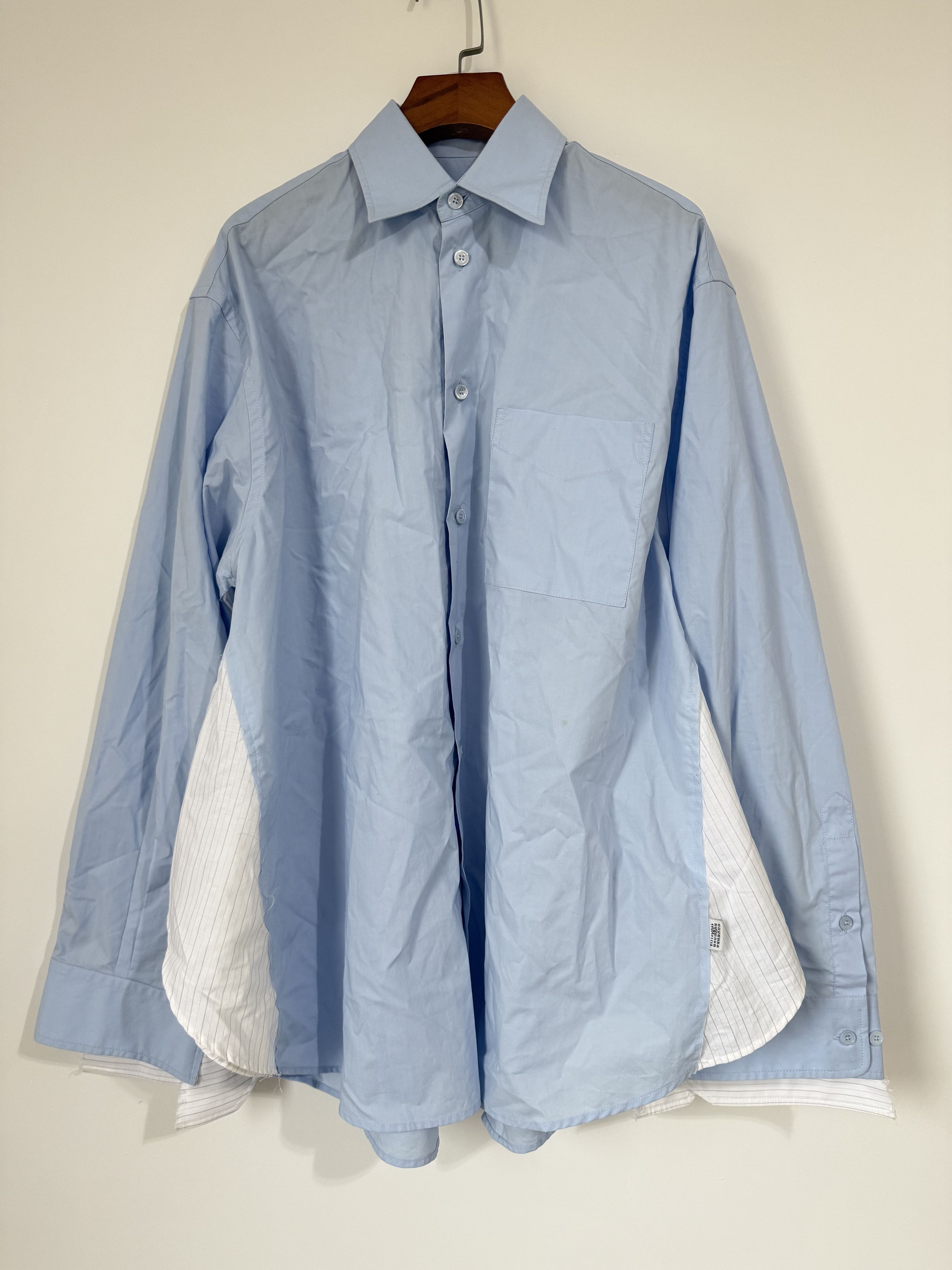 MM6 MM6 Maison Margiela Wide-Sleeved Poplin Shirt Size XS / US 0-2 / IT 36-38 - 1 Thumbnail
