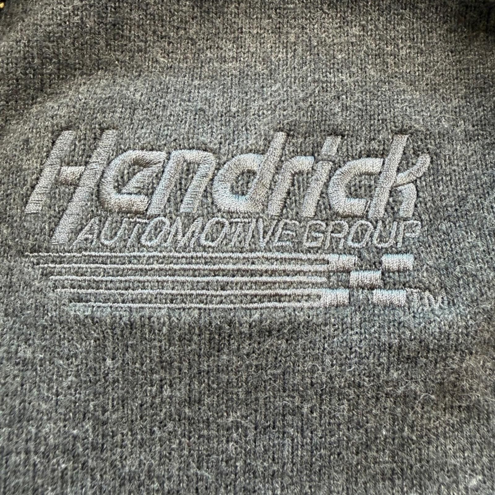 Other Hendrick Automotive Group Men XL Sweater Gray Cotton Silk Size US XL / EU 56 / 4 - 5 Thumbnail