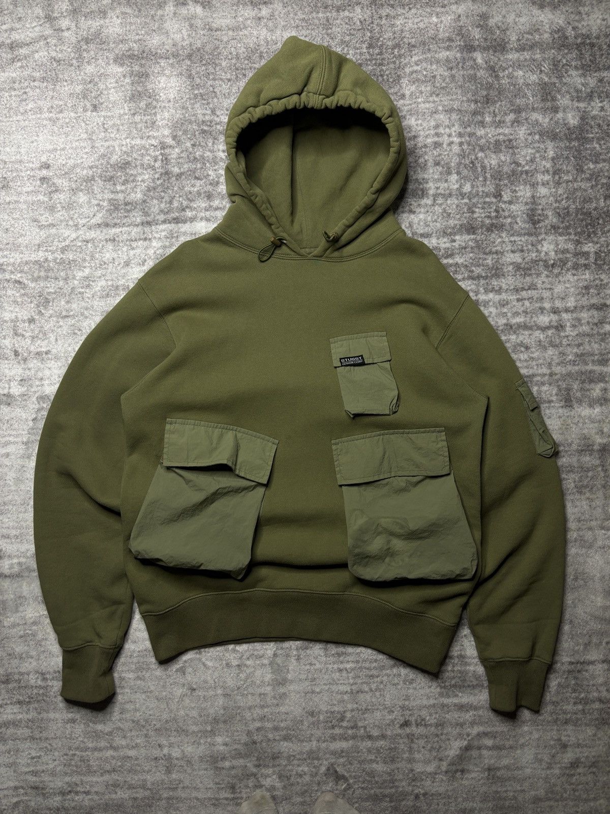 Stussy Stussy Cargo Fleece Hood Size US S / EU 44-46 / 1 - 1 Thumbnail