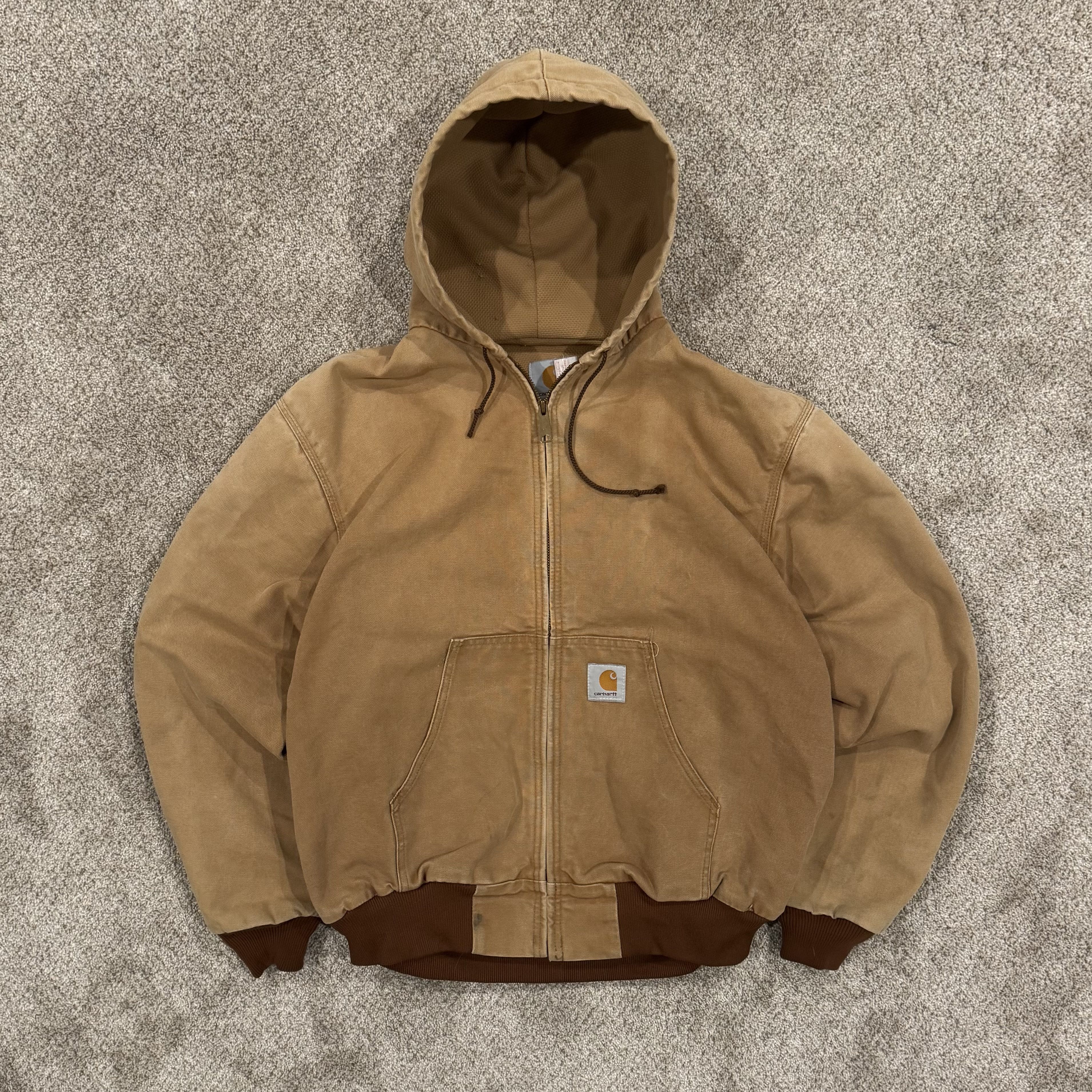 Carhartt Carhartt Men's Tan and Brown Jacket Size US L / EU 52-54 / 3 - 1 Thumbnail