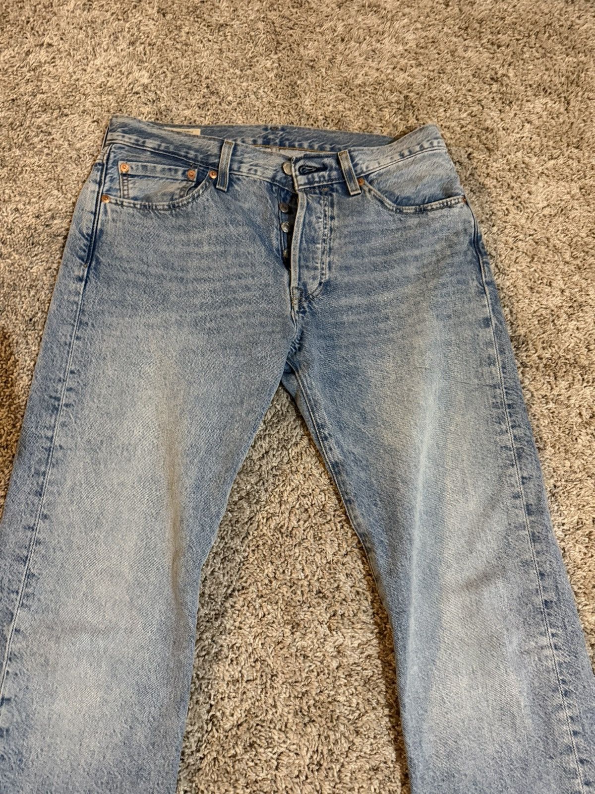 Levi's Mens 501 Original Fit Levi Jeans Size US 31 - 2 Thumbnail