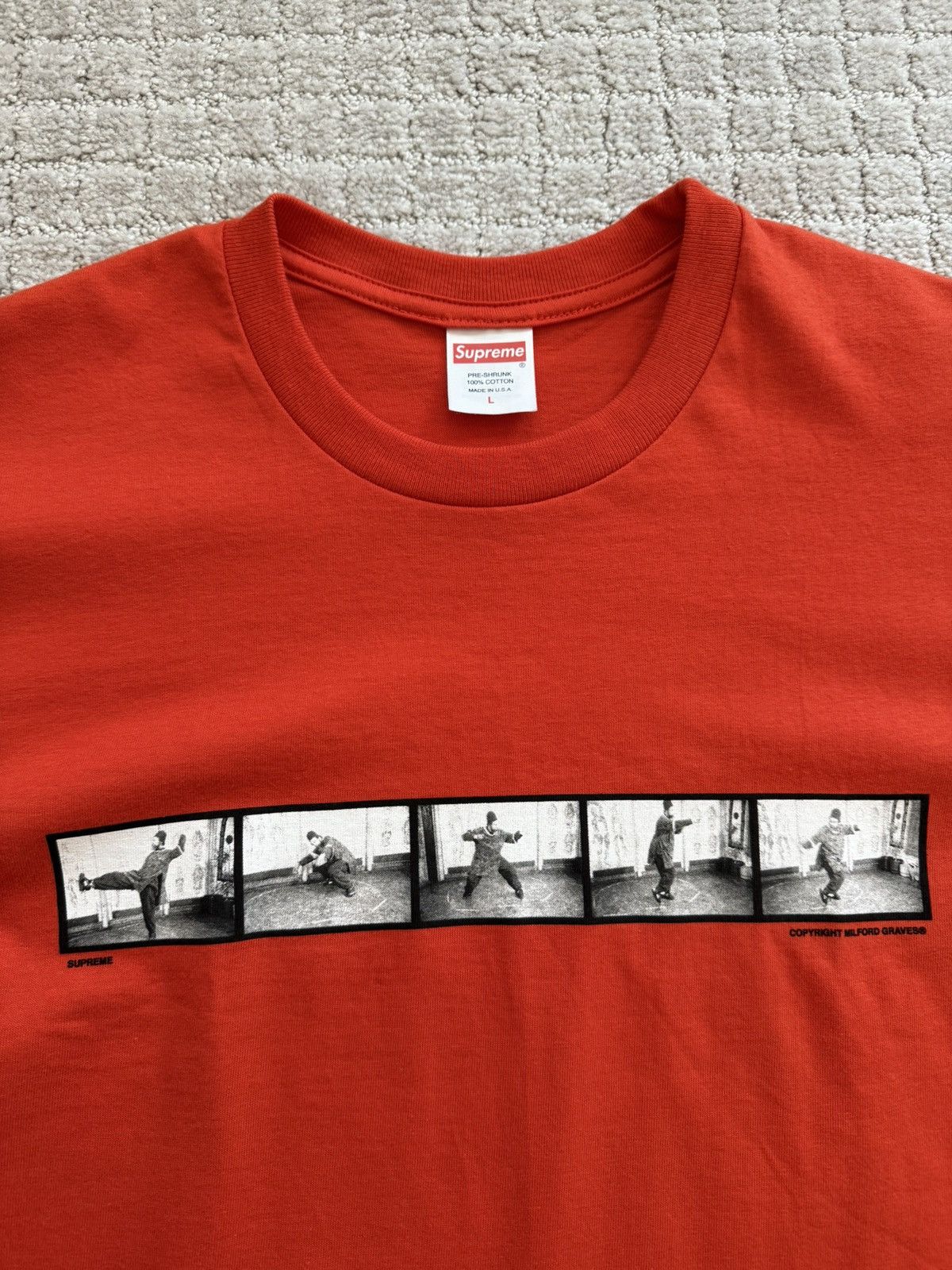 Supreme Supreme Milford Graves Tee Size US L / EU 52-54 / 3 - 2 Thumbnail