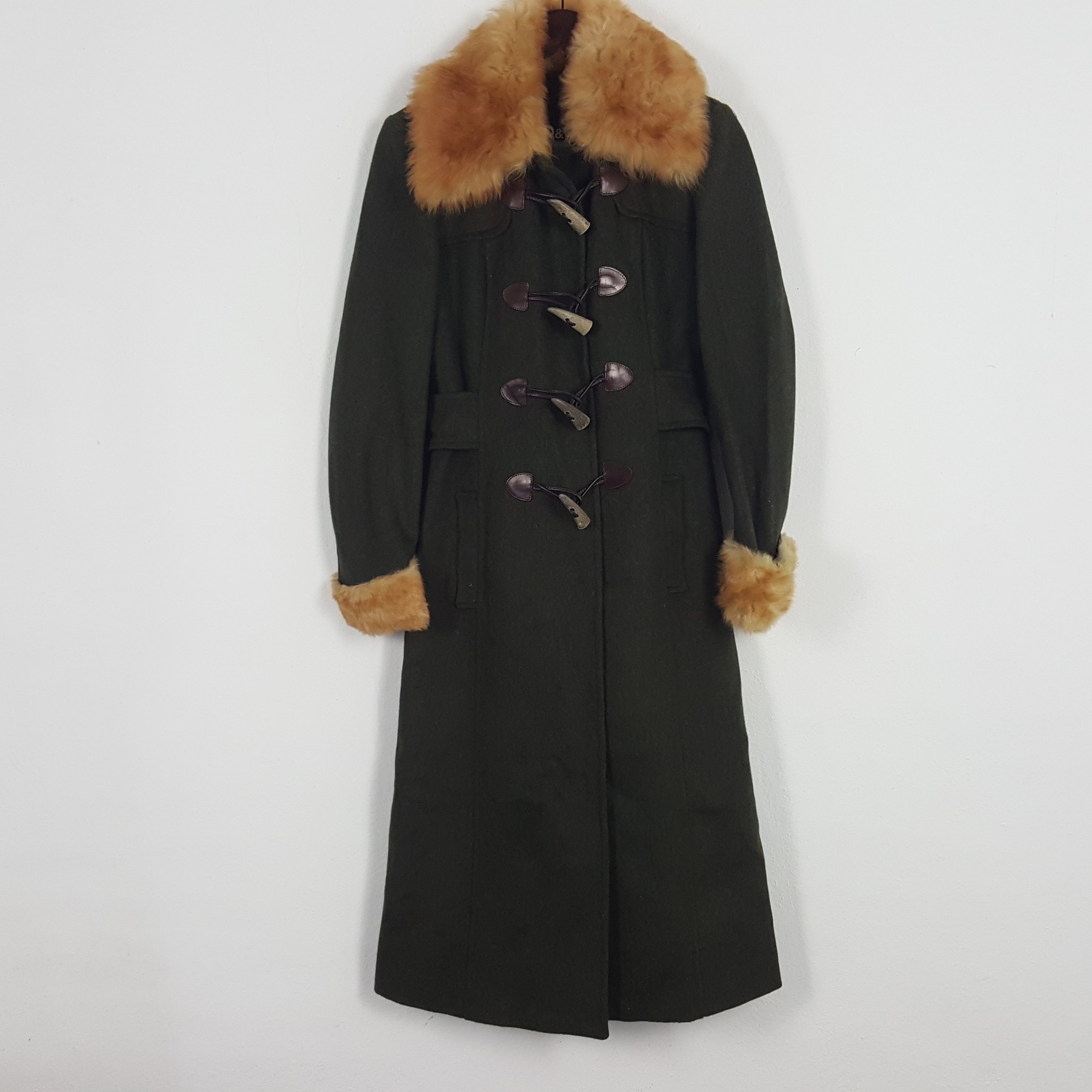 Dolce & Gabbana × Vintage Vintage Dolce & Gabbana Wool Trench Coat Jacket Size XS / US 0-2 / IT 36-38 - 1 Thumbnail