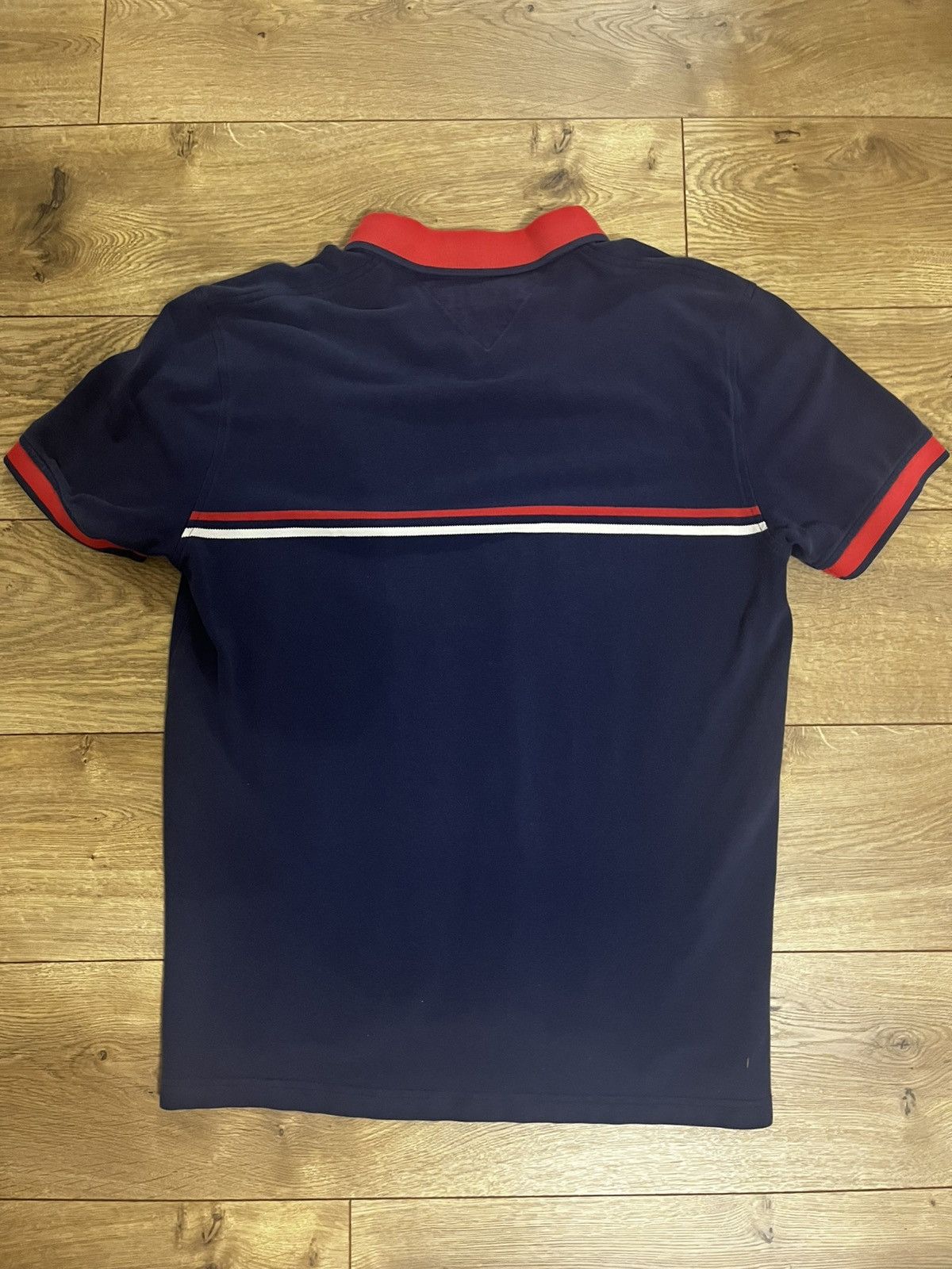 Tommy Hilfiger Vintage Tommy hilfiger navy polo Size US XL / EU 56 / 4 - 3 Thumbnail