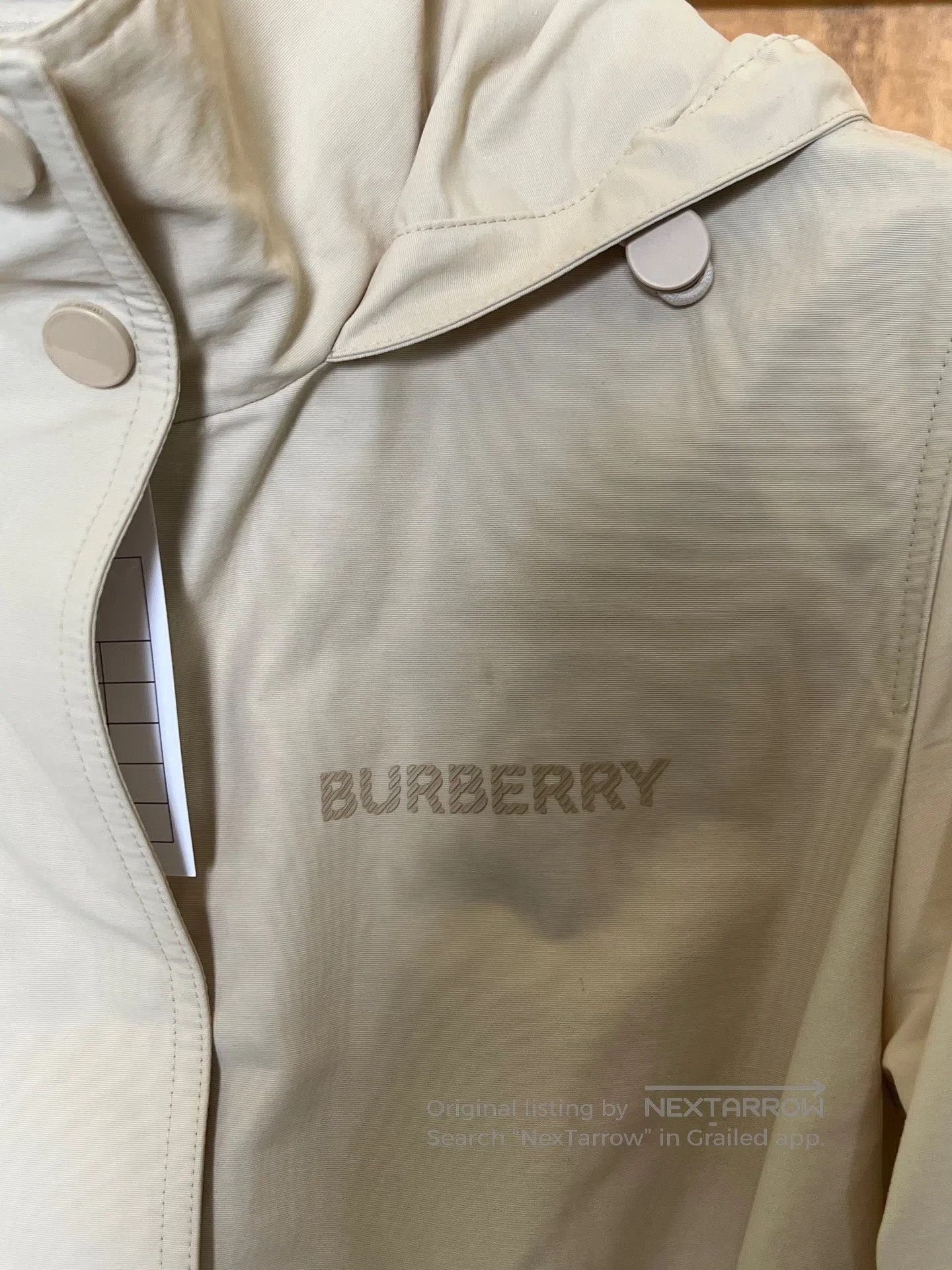 Burberry Burberry Drawstring Windbreaker| Size XS / US 0-2 / IT 36-38 - 3 Thumbnail