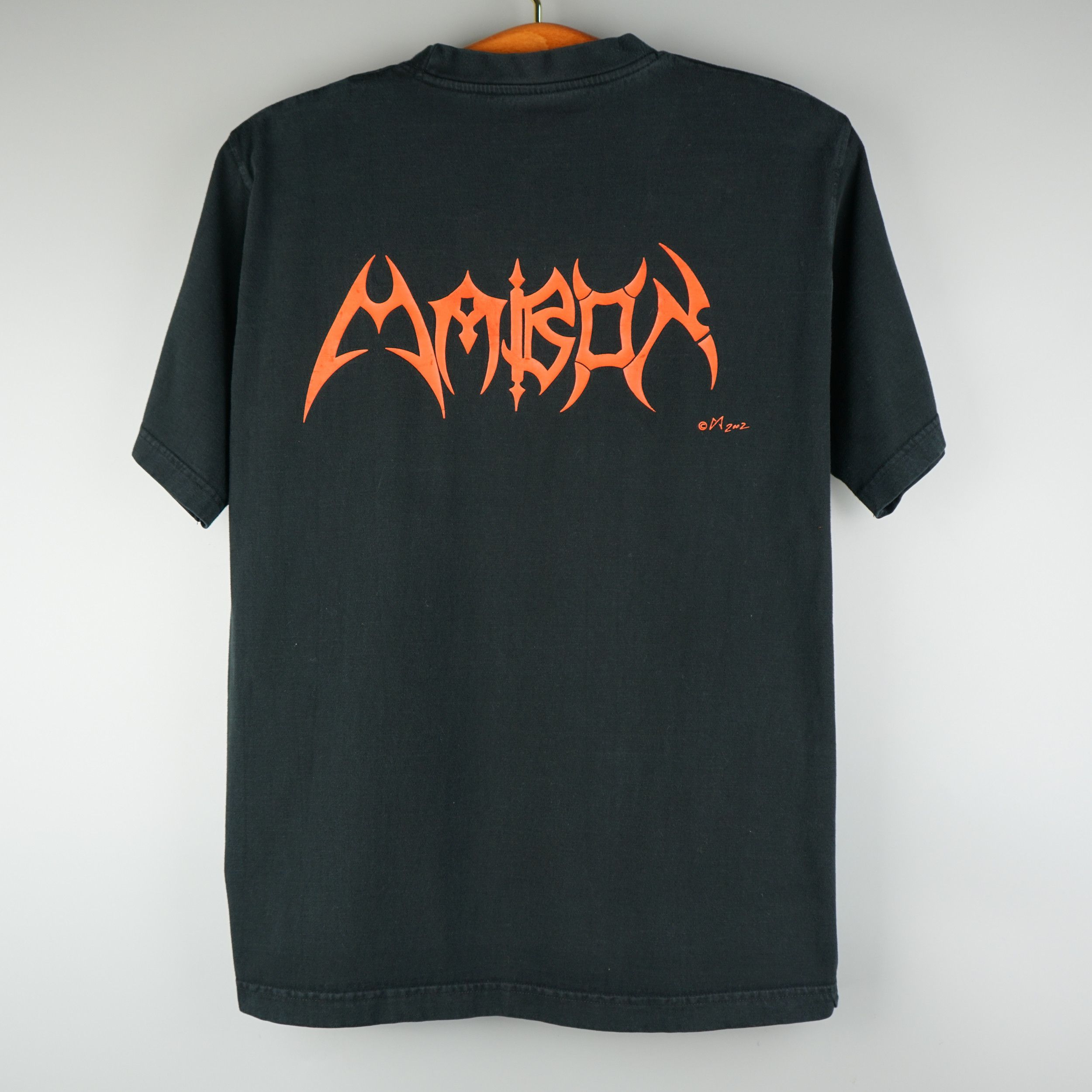 Band Tees × Vintage Vintage 2002 Mabon Band T-Shirt Thrash Metal Size US M / EU 48-50 / 2 - 1 Thumbnail