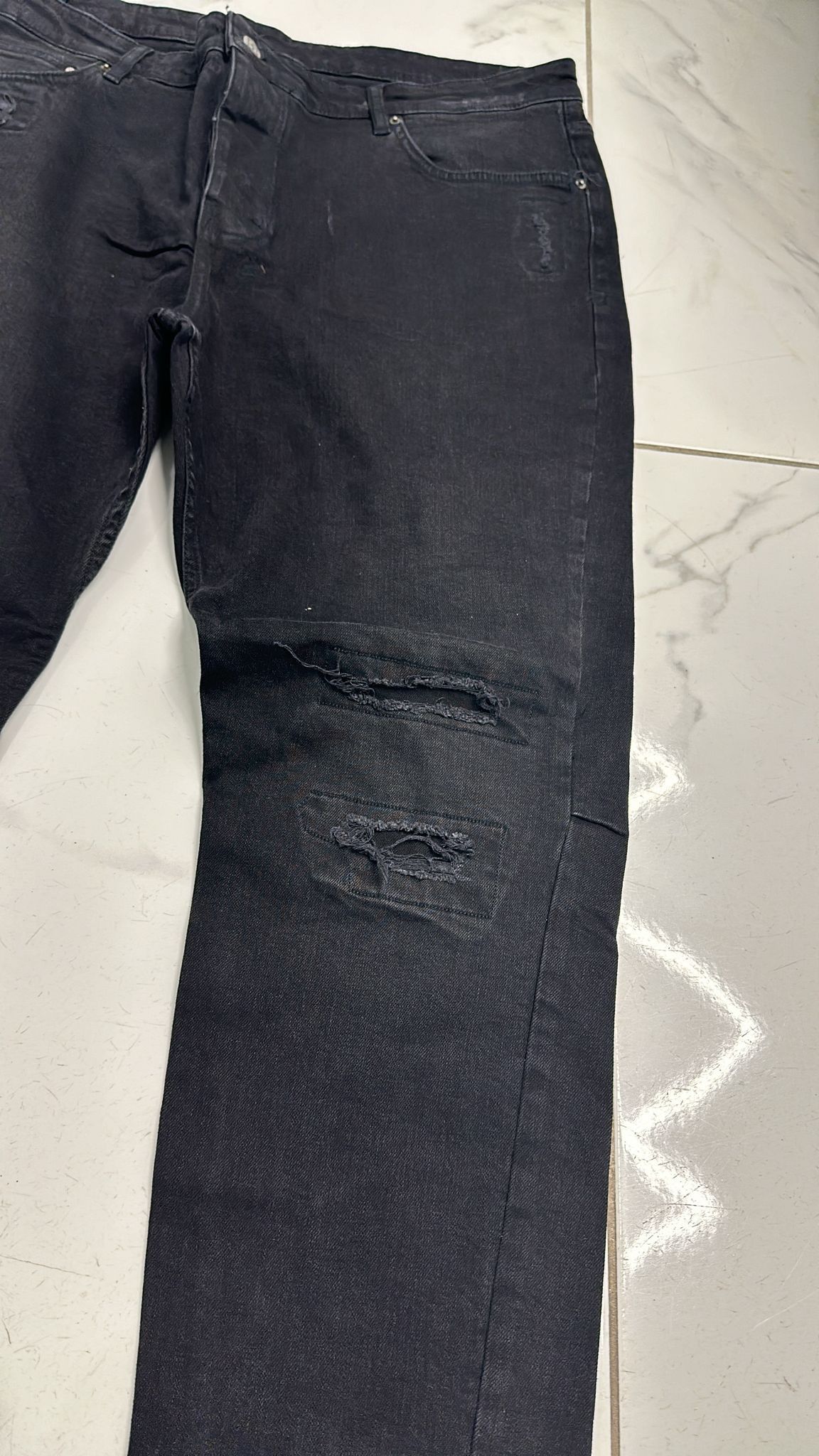 Ksubi × Vintage Ksubi Van Thrifted Black Jean Size 40 Size US 40 / EU 56 - 3 Thumbnail