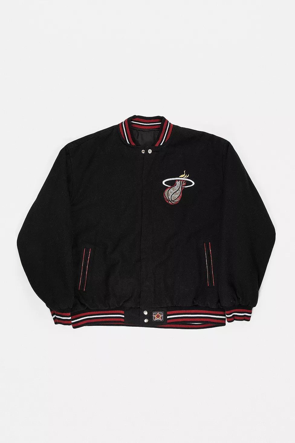 Urban Renewal Miami Heat Bomber Jacket Size US XXL / EU 58 / 5 - 7 Thumbnail