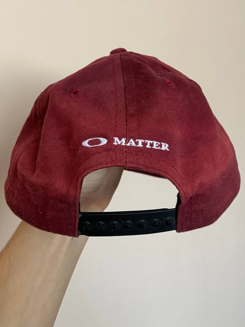 Oakley Vintage Gorpcore Y2K Oakley Genuine Software Cap Matter Size ONE SIZE - 4 Thumbnail