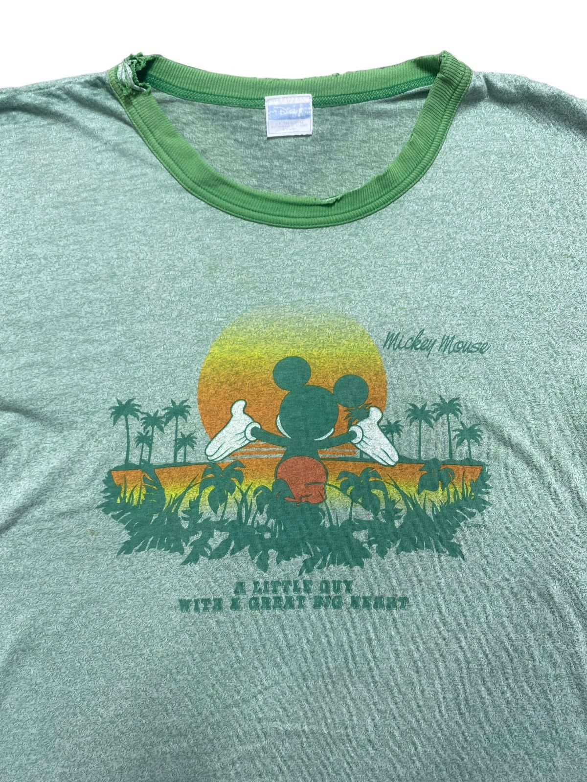 Disney VINTAGE MICKEY MOUSE RINGER CALIFORNIA HAWAII TEE Size US M / EU 48-50 / 2 - 8 Thumbnail